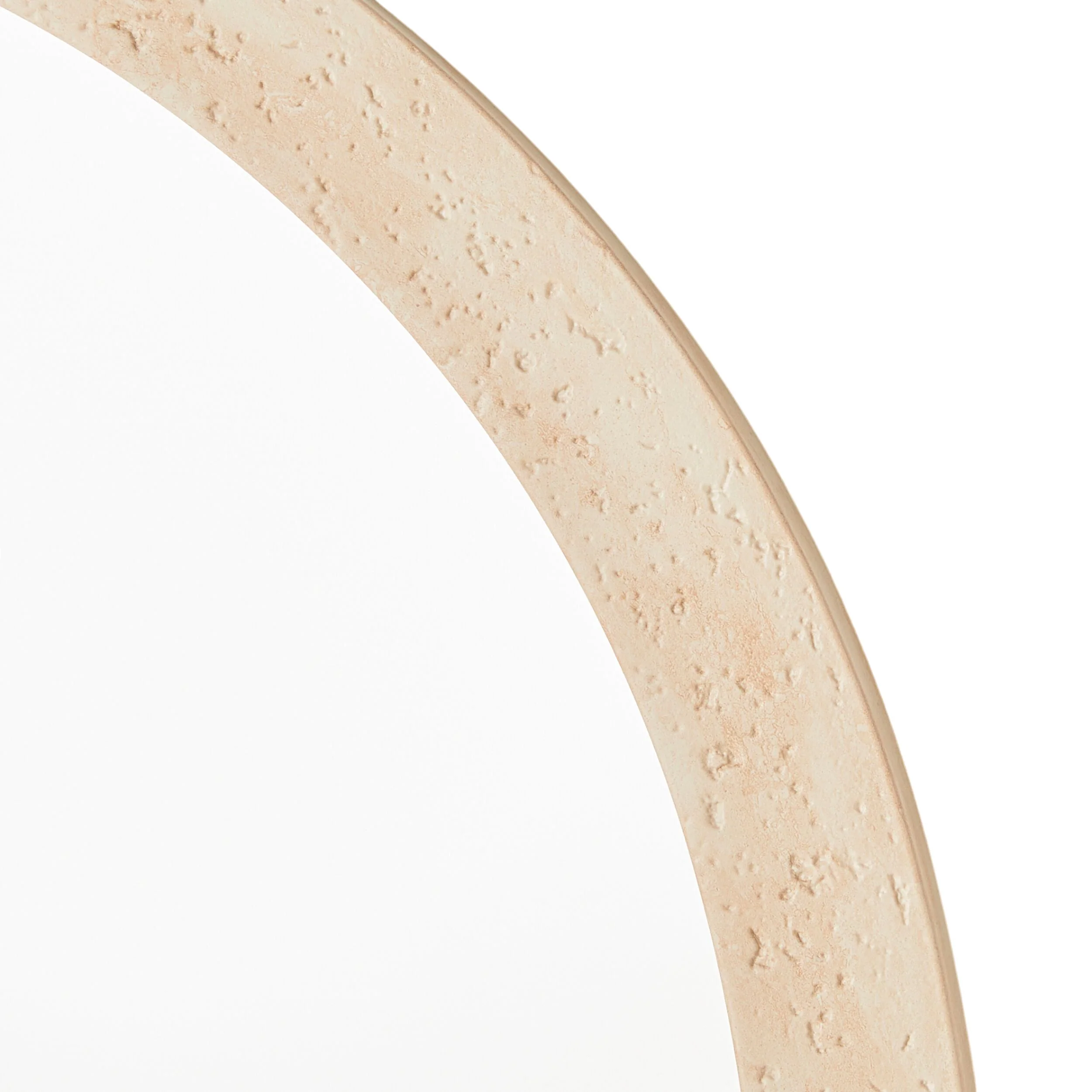 Dune Stone Effect Arched Mirror 50x70cm - Image 2