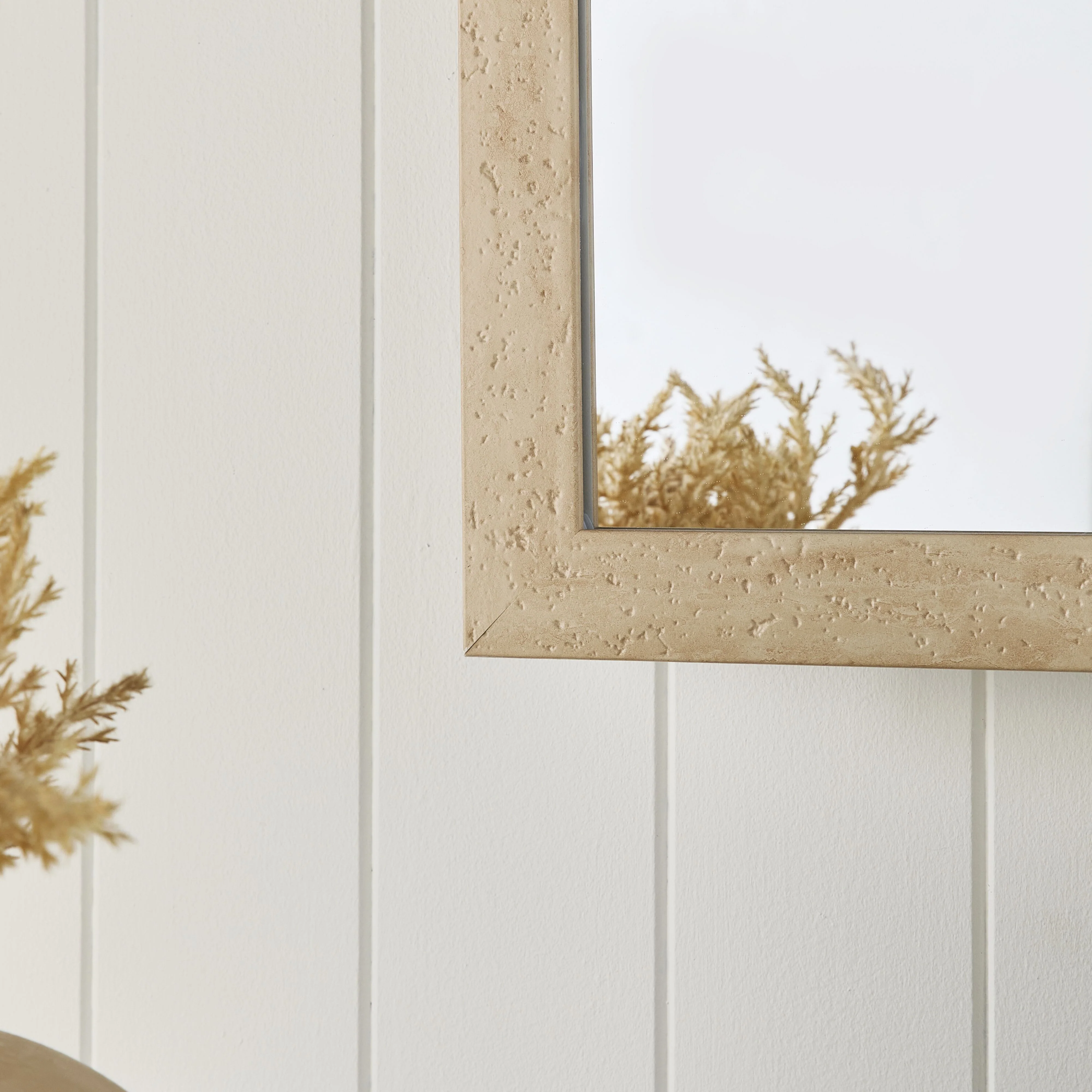 Dune Stone Effect Arched Mirror 50x70cm - Image 7