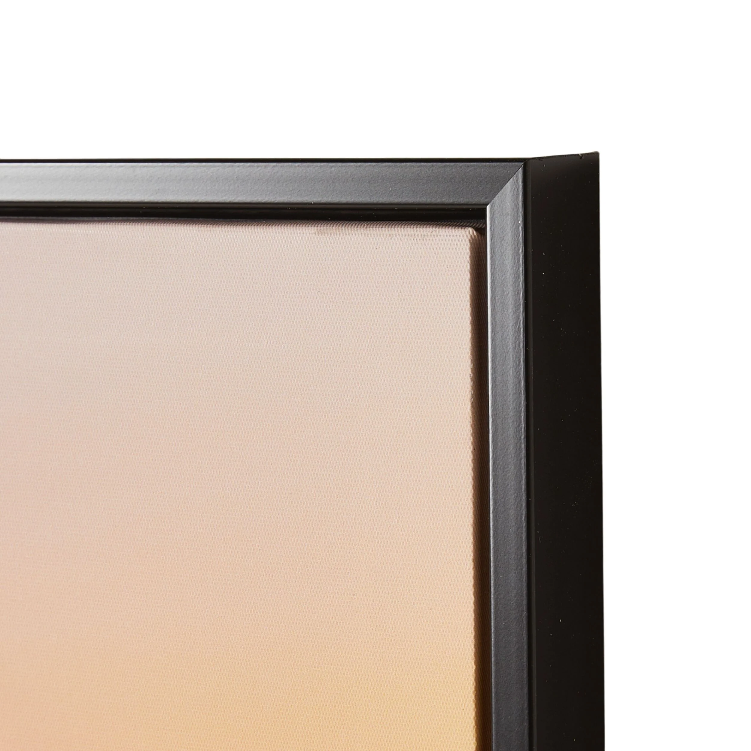 Dusking Framed Canvas Print 60x60cm - Image 3
