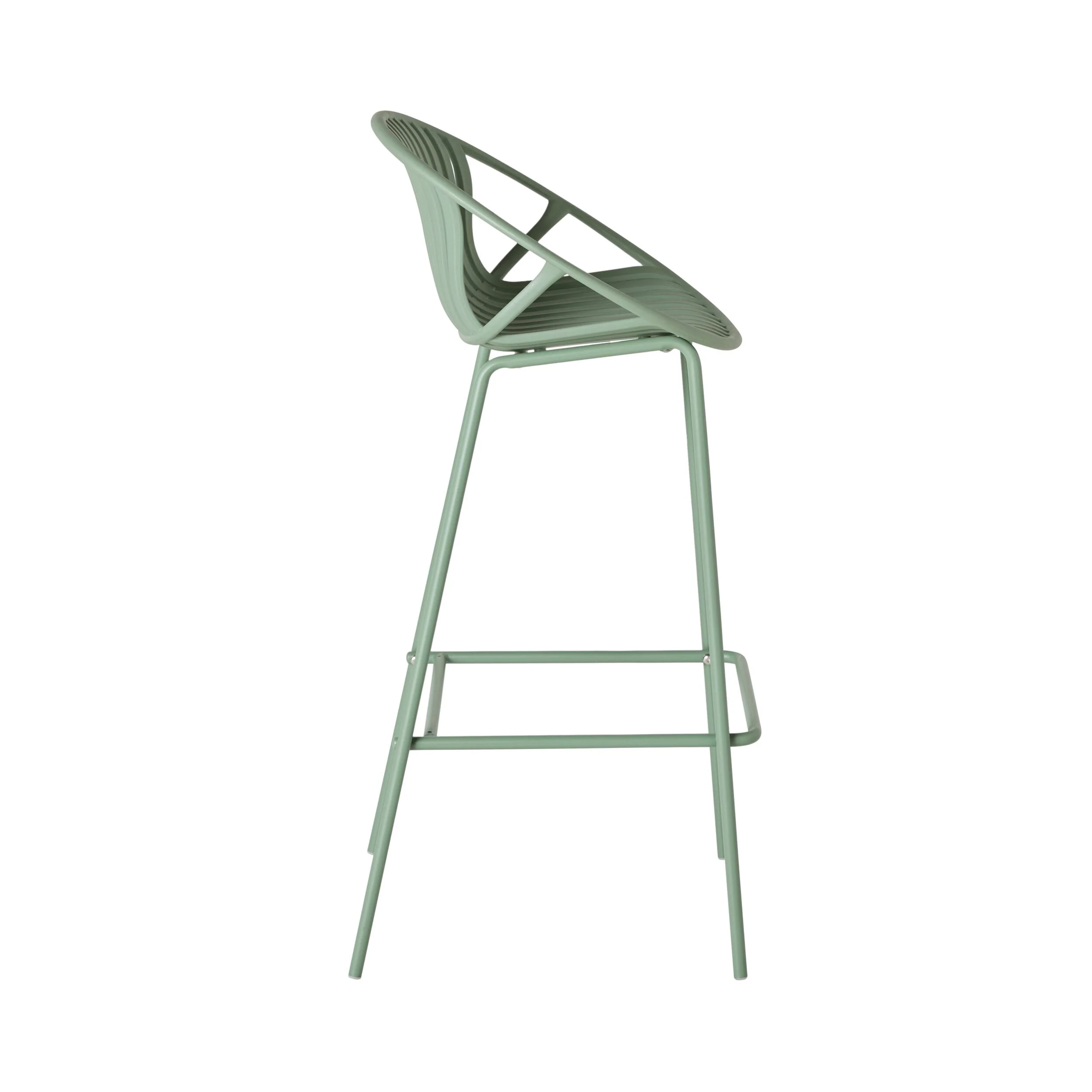 Ebony Bar Stool Green - Image 3