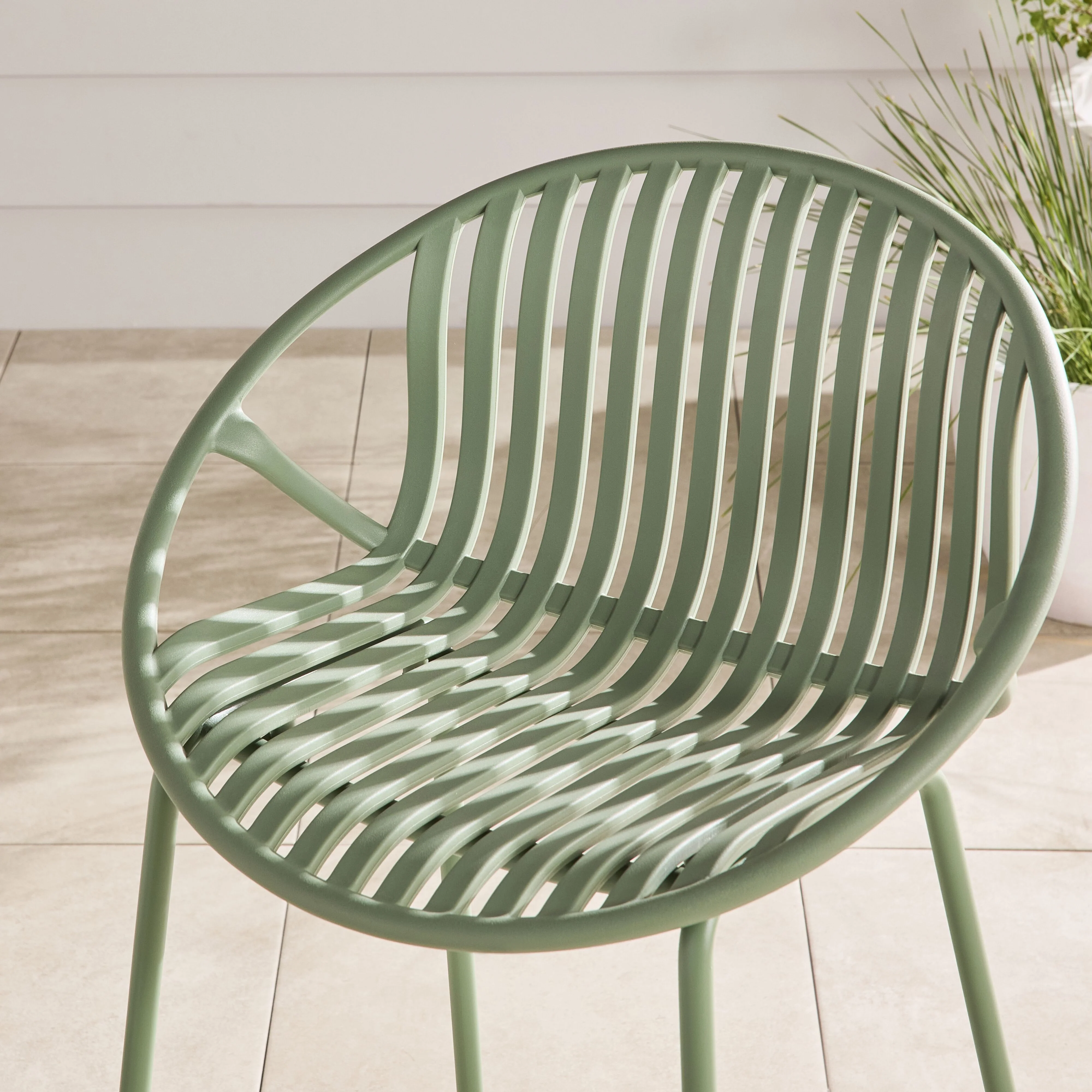 Ebony Bar Stool Green - Image 9