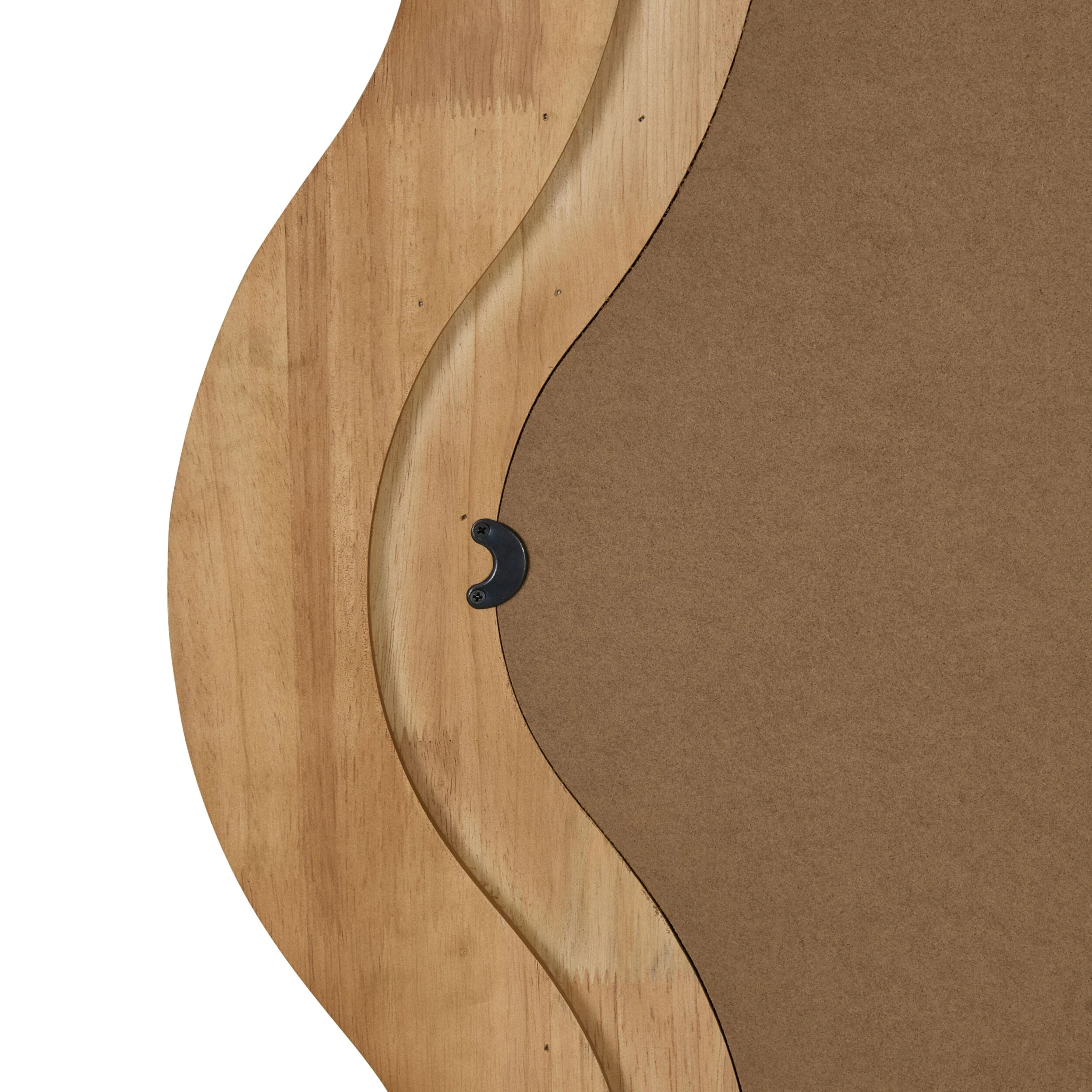 Echoes Scalloped Wooden Floor Mirror 81x182cm - Image 4