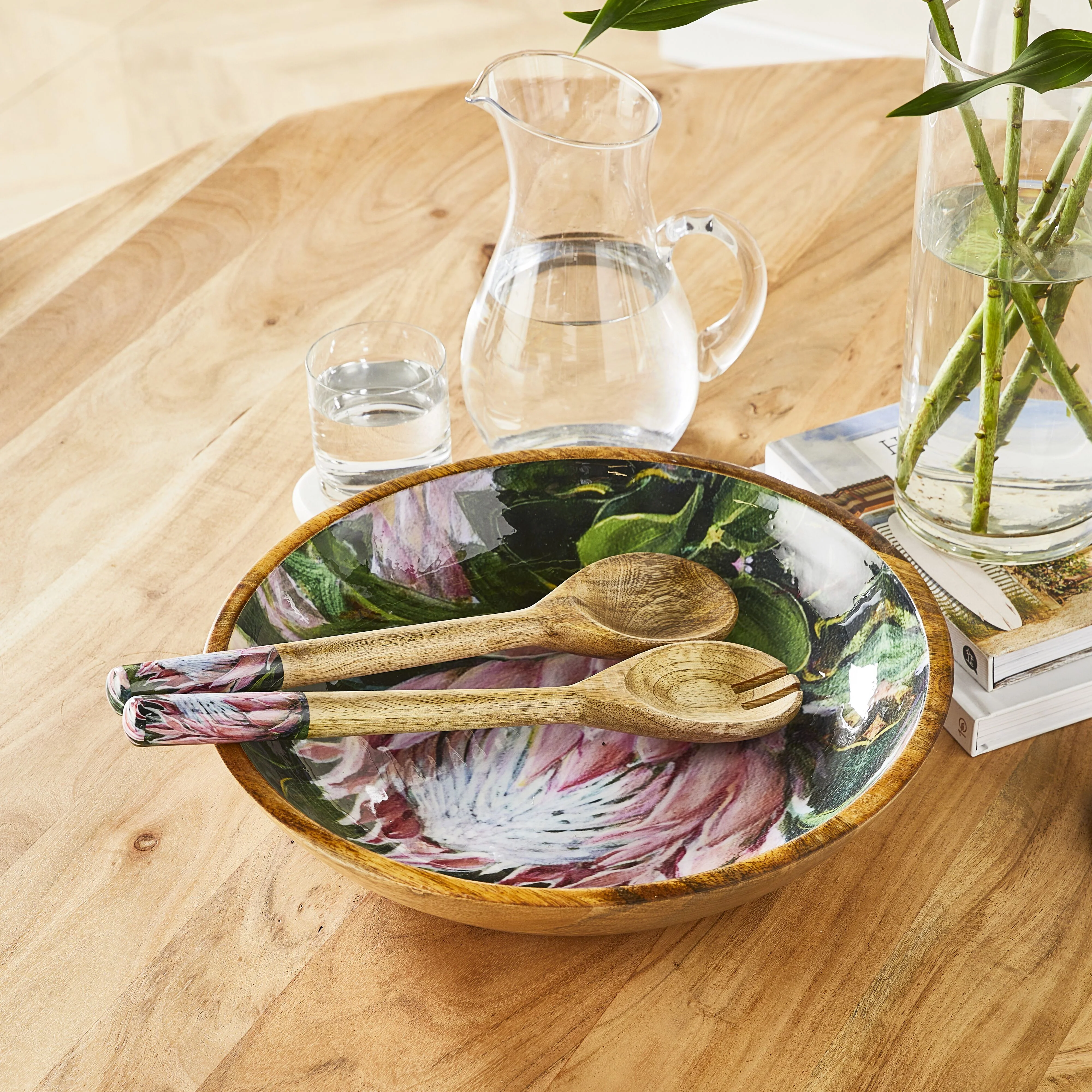 Eco Sole Rd Australian Native Salad Servers 35cm - Image 3