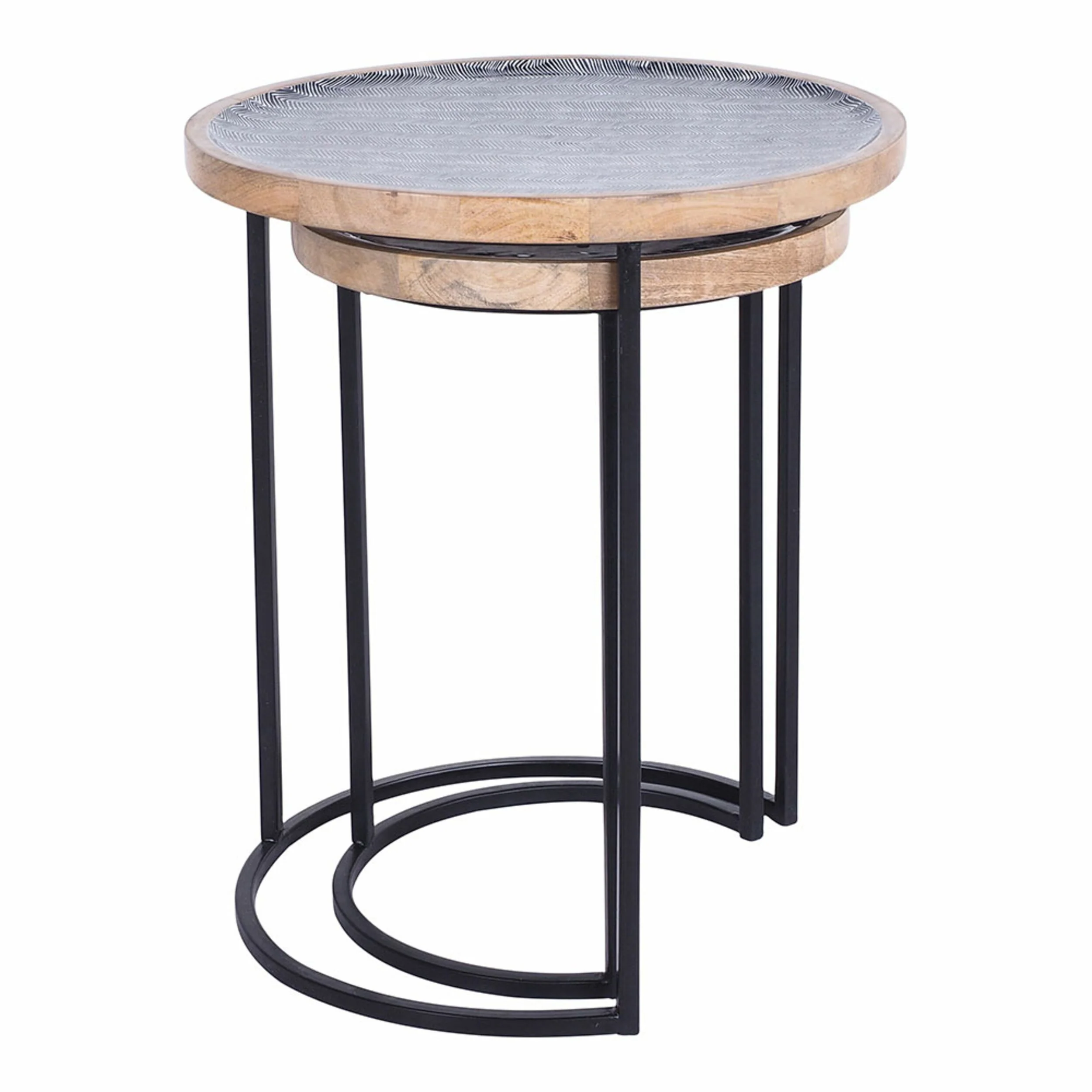 Eco Sole Tribal Side Table 46cm - Image 4