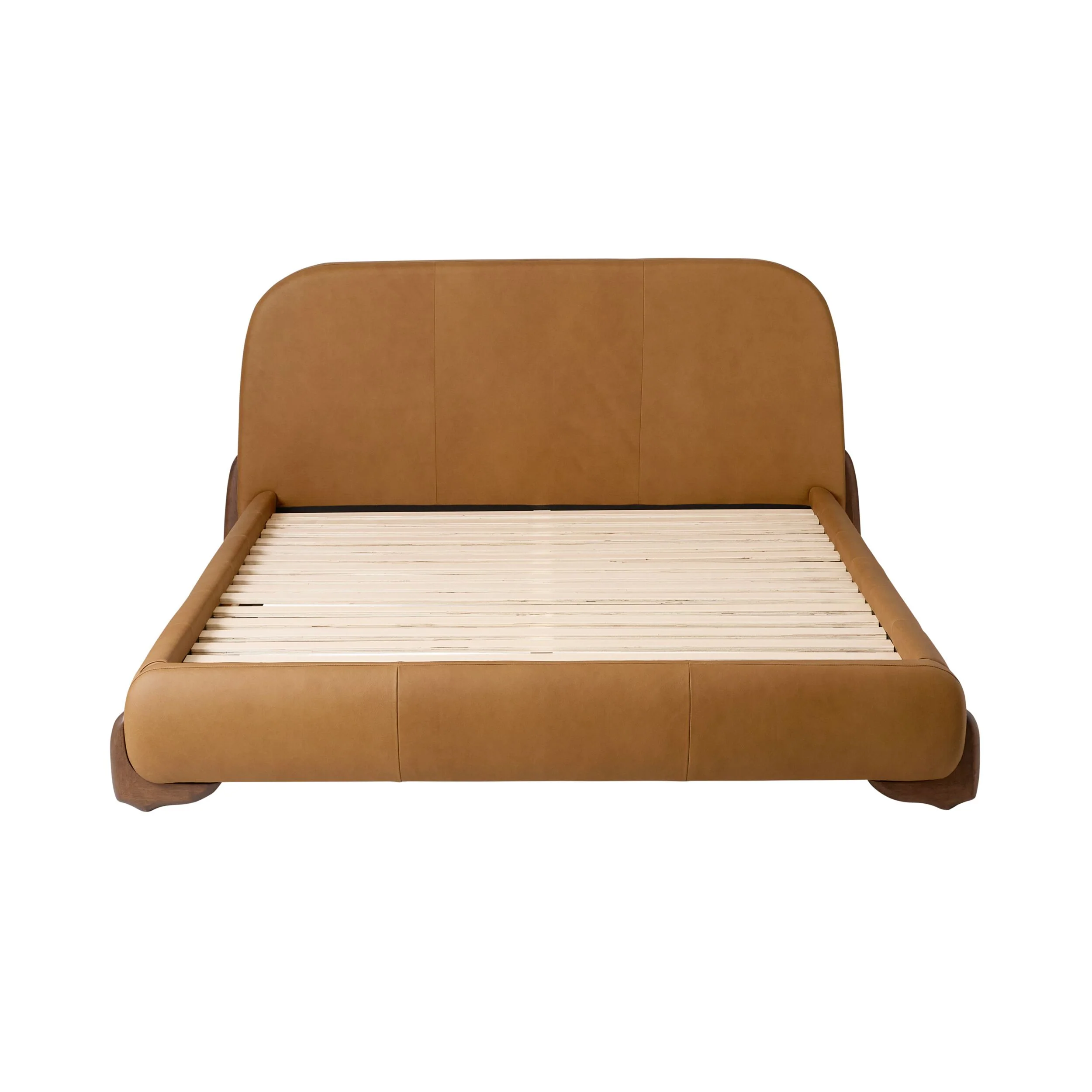 Eden Leather Queen Bed - Image 3
