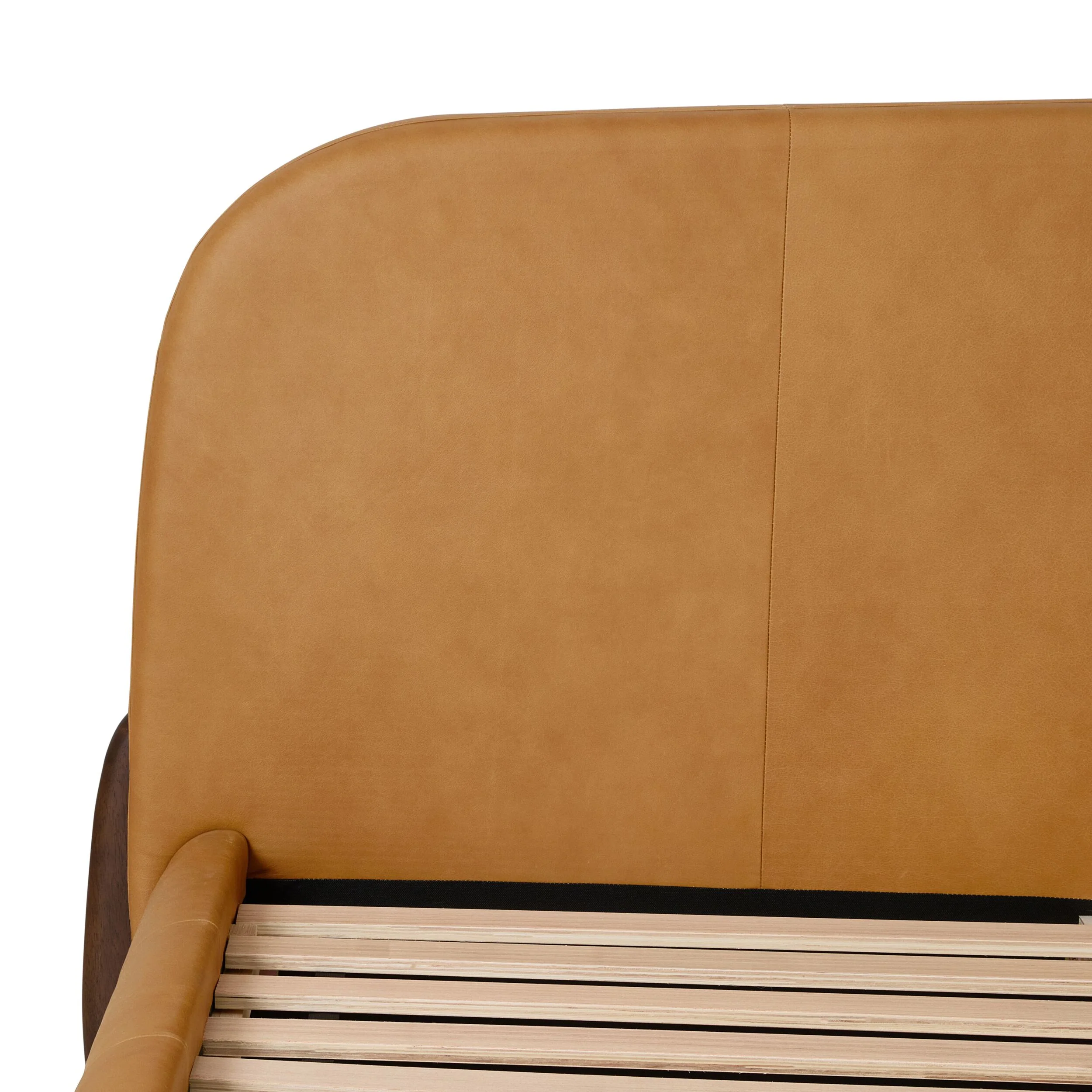 Eden Leather Queen Bed - Image 5