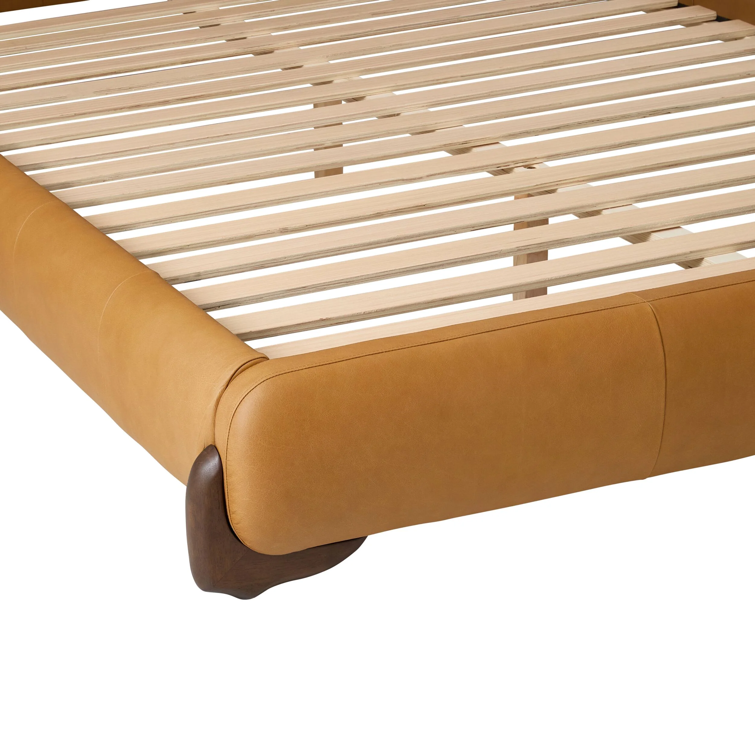Eden Leather Queen Bed - Image 6
