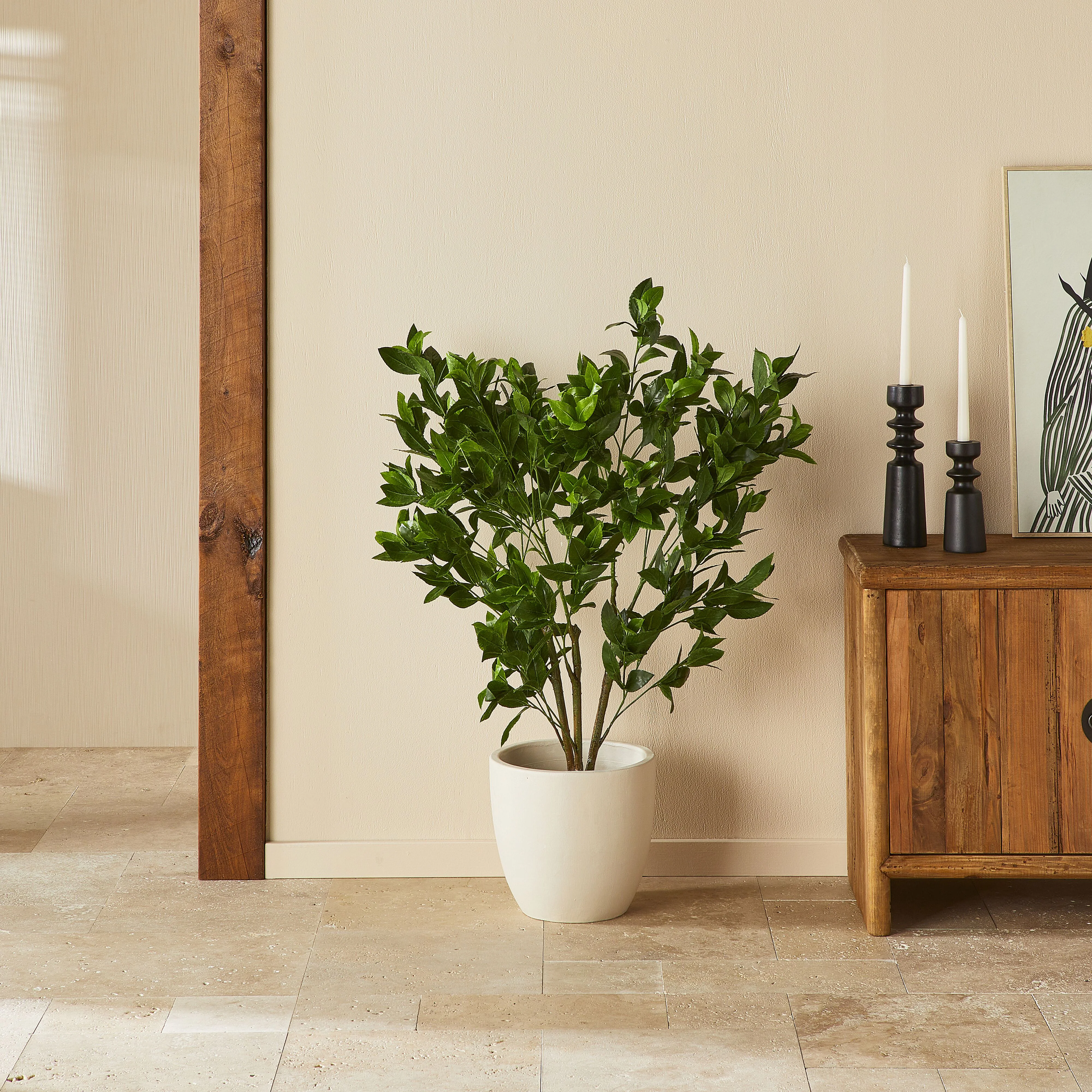 Eden Potted Faux Bay Tree 120cm - Image 3