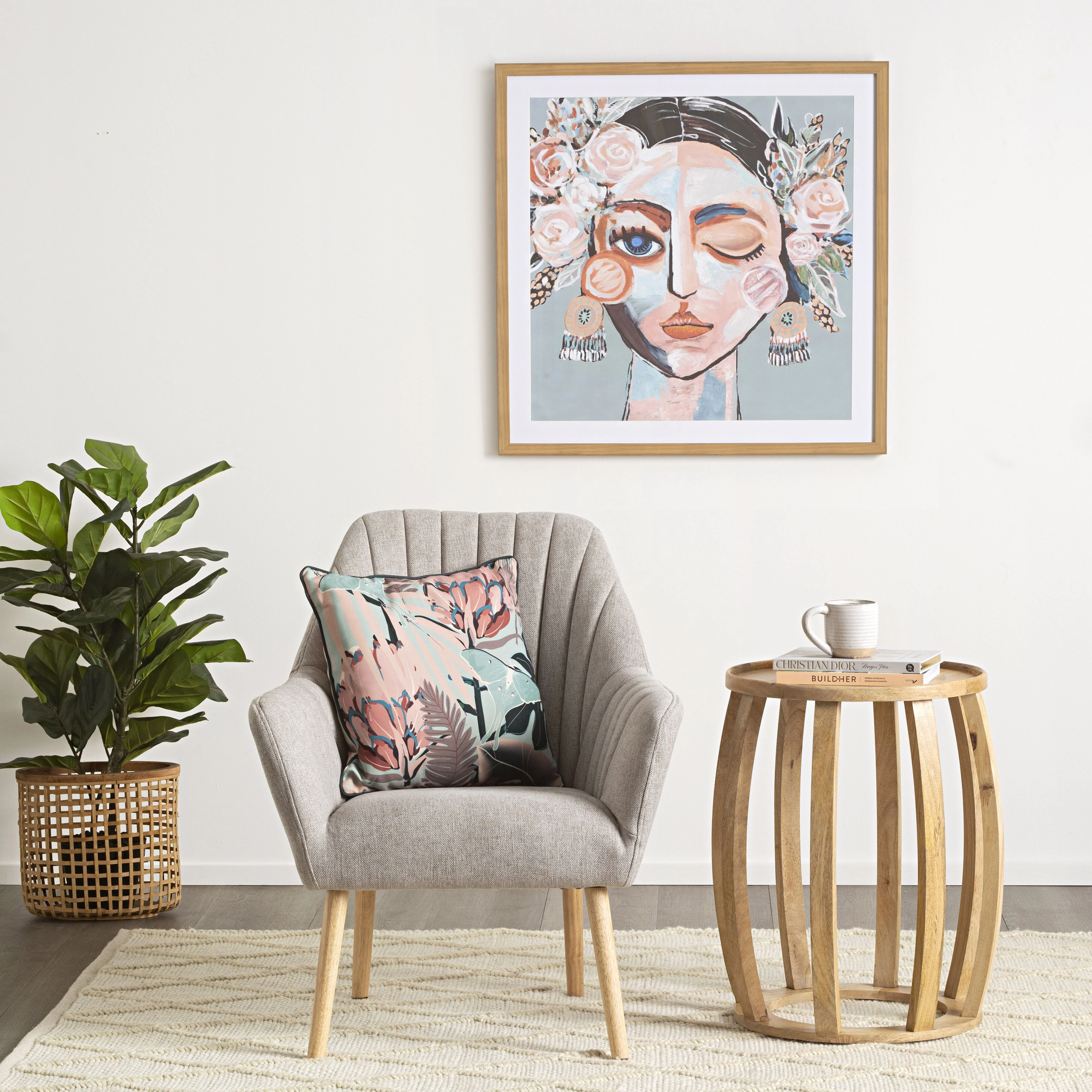 Eden Potted Fiddle Leaf Tree 95cm - Image 3