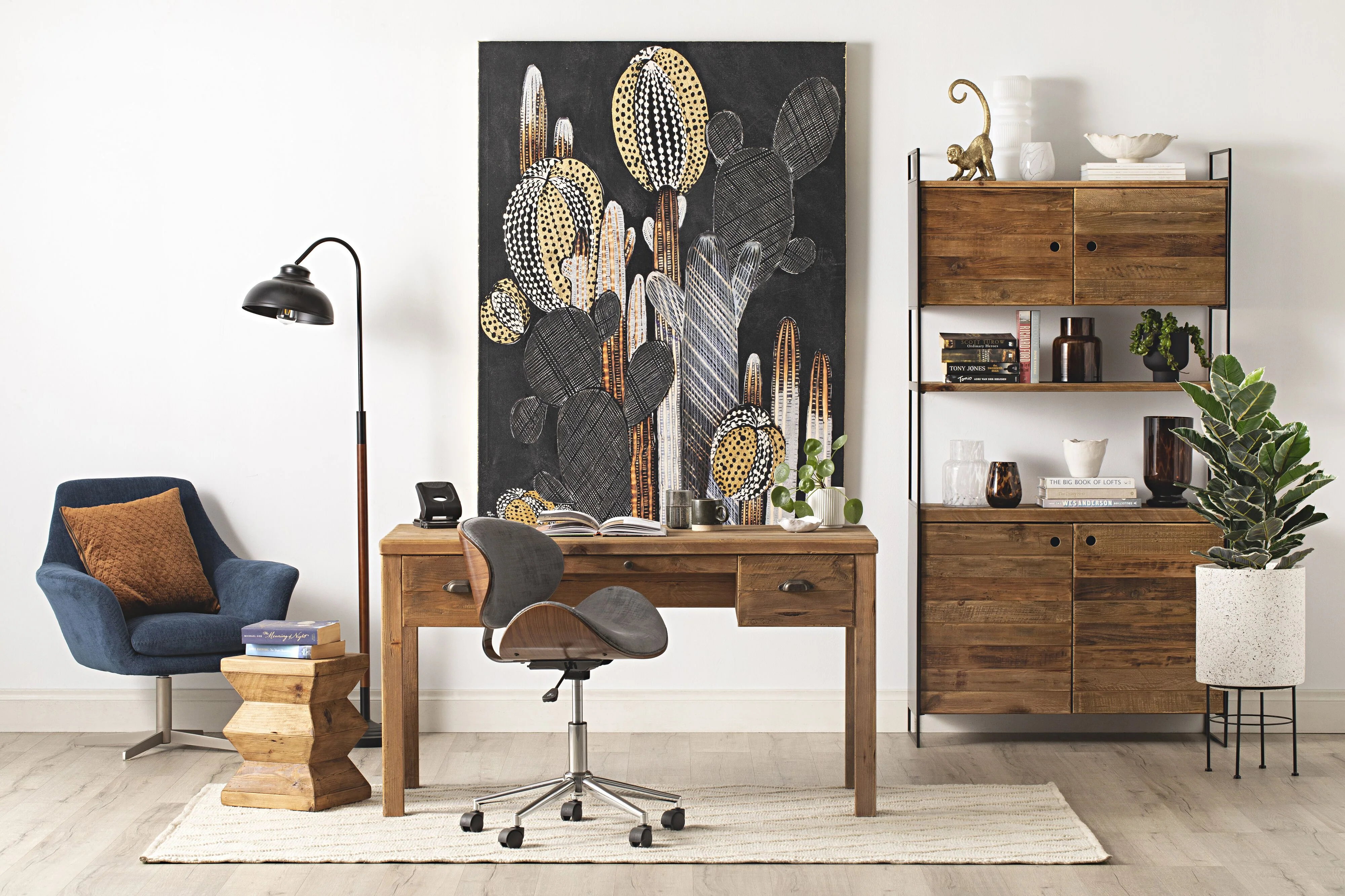 Eden Potted Fiddle Leaf Tree 95cm - Image 4