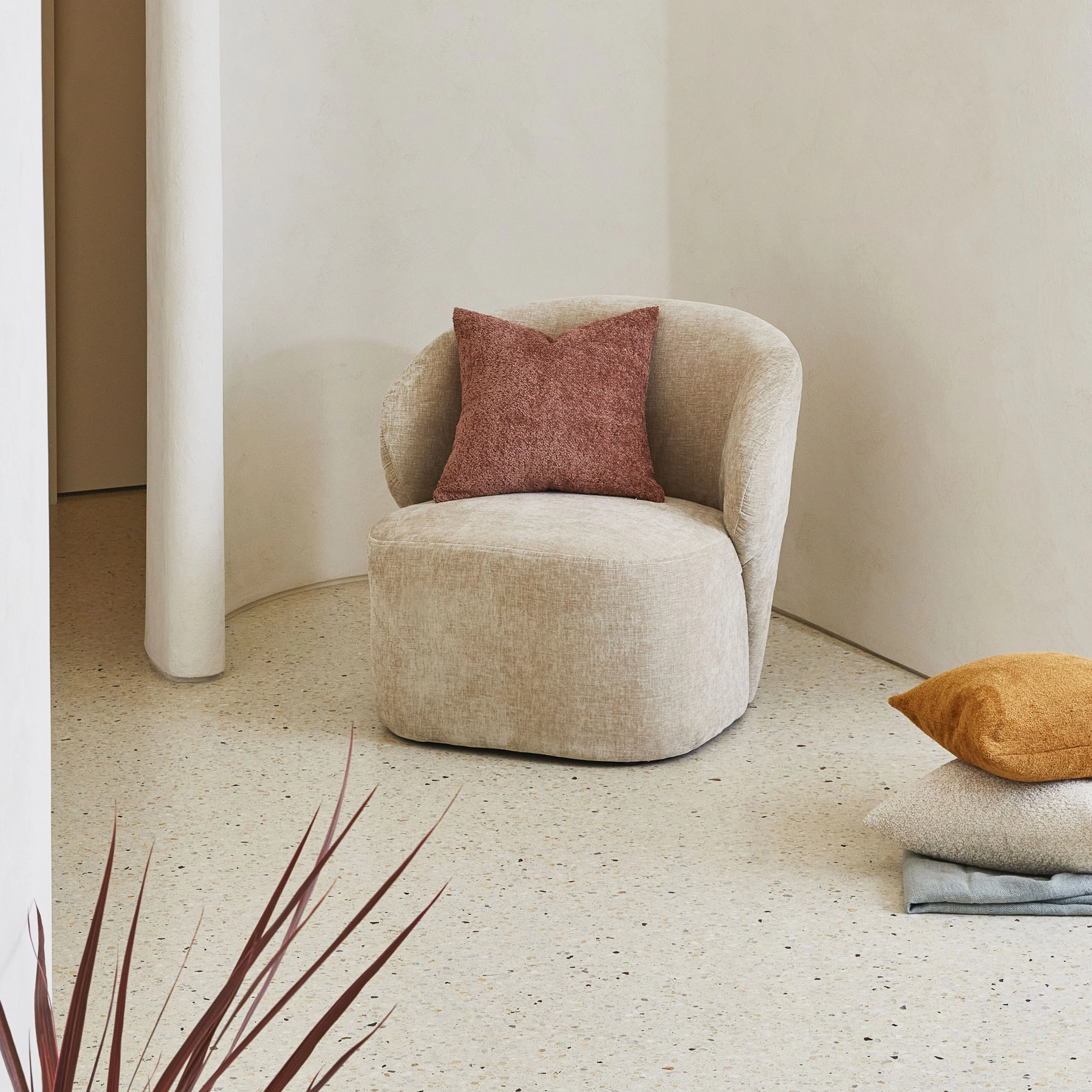 Edie Occasional Chair Serene Desert Sand - Image 7