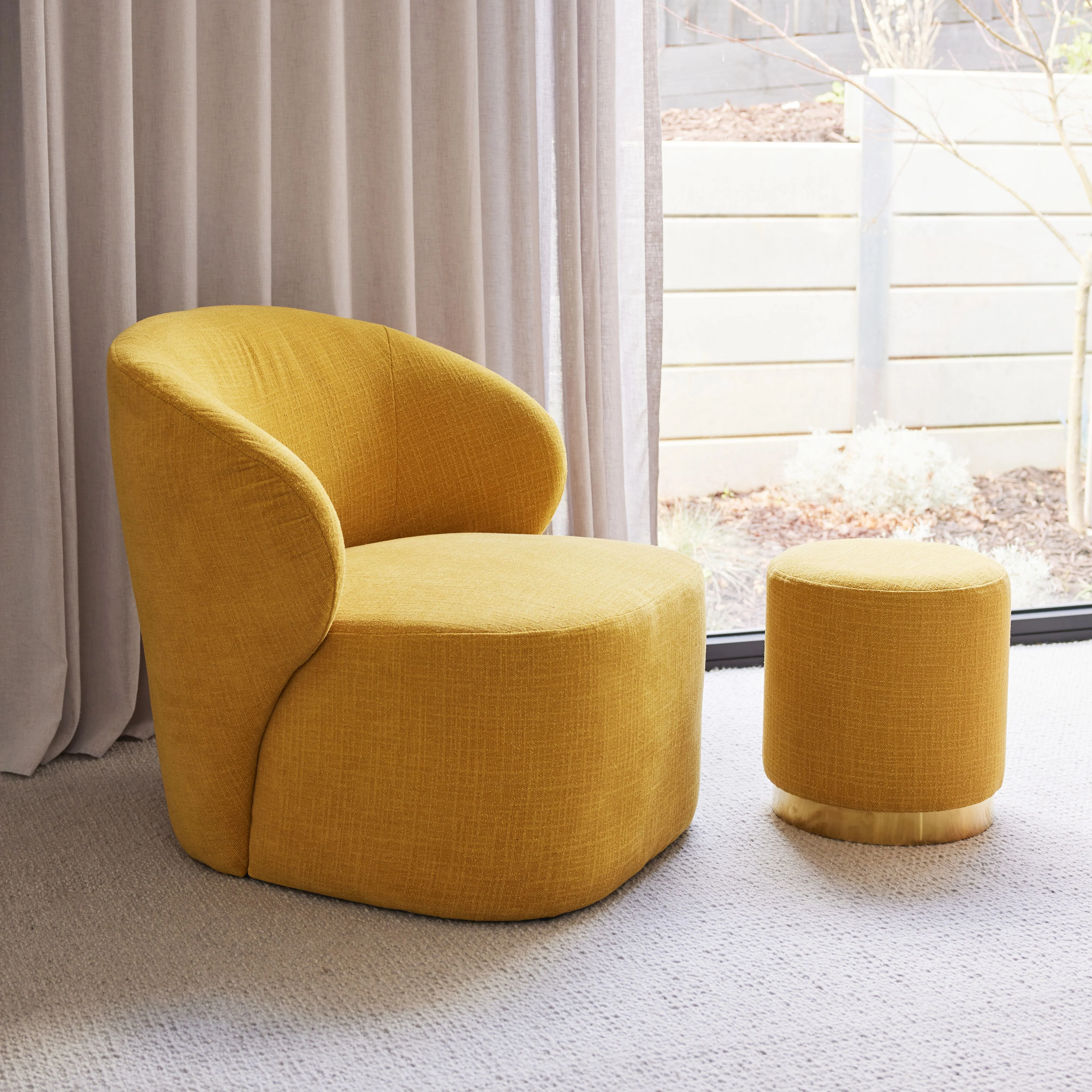 Edie Occasional Chair Solace Mustard - Image 12