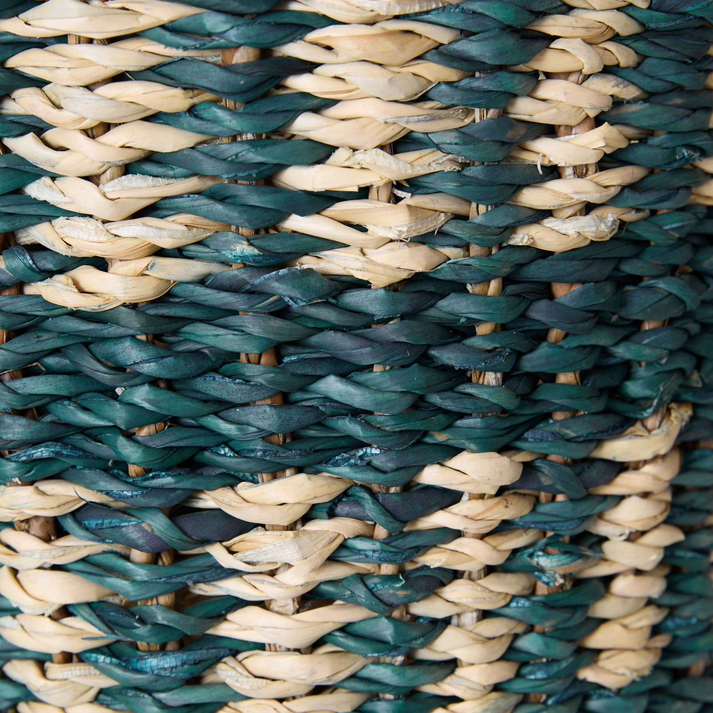 Elira Stripe Basket with Handles - Image 4