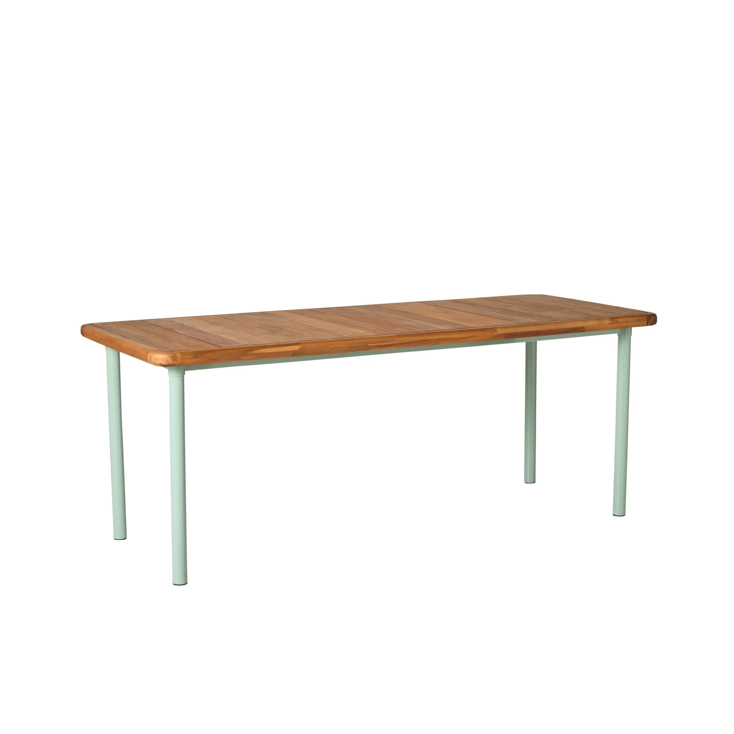 Ellie Outdoor Dining Table 200cm Smoke Green - Image 2