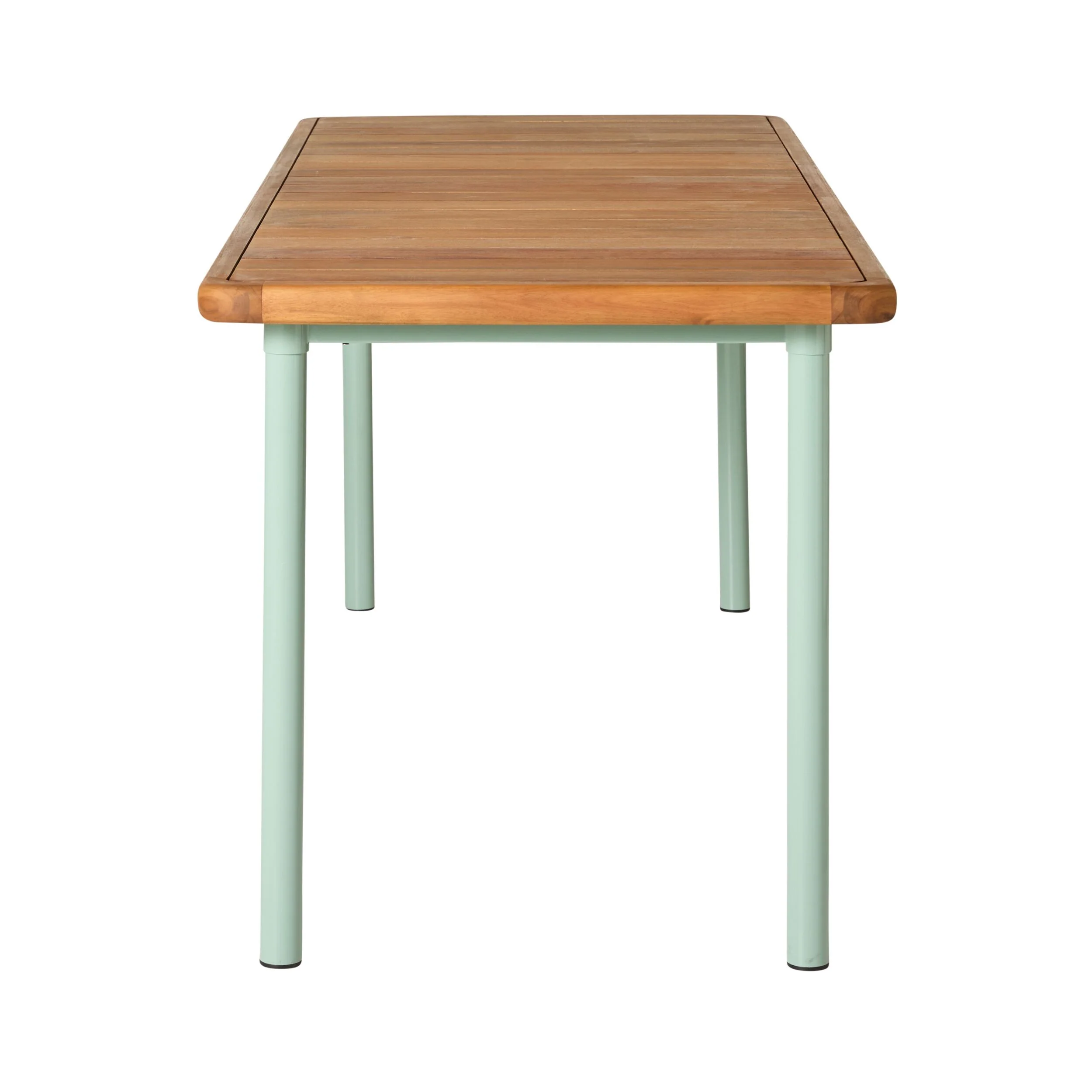 Ellie Outdoor Dining Table 200cm Smoke Green - Image 3