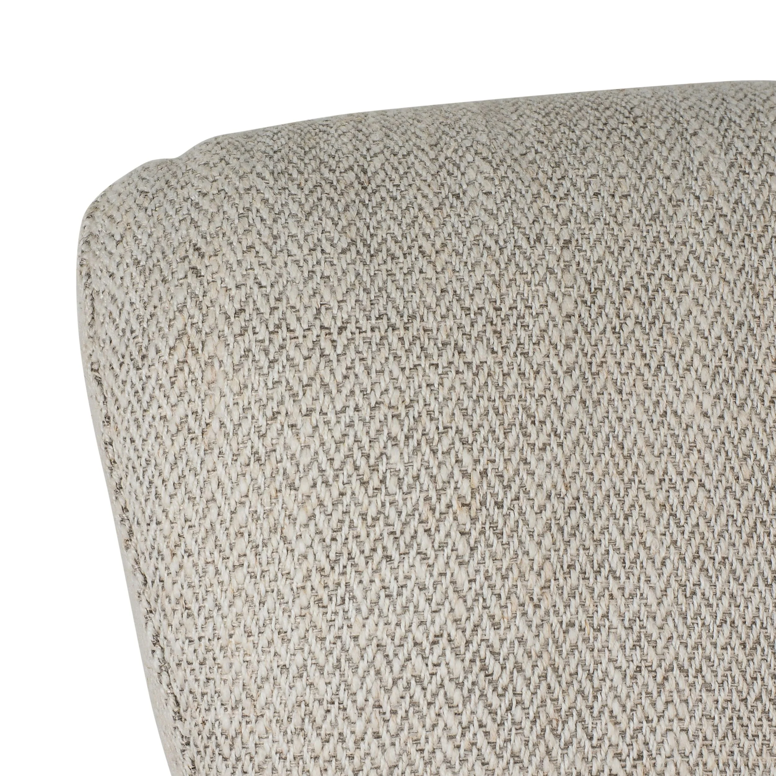 Ellis Weave Occasional Chair Herringbone Grey - Image 5