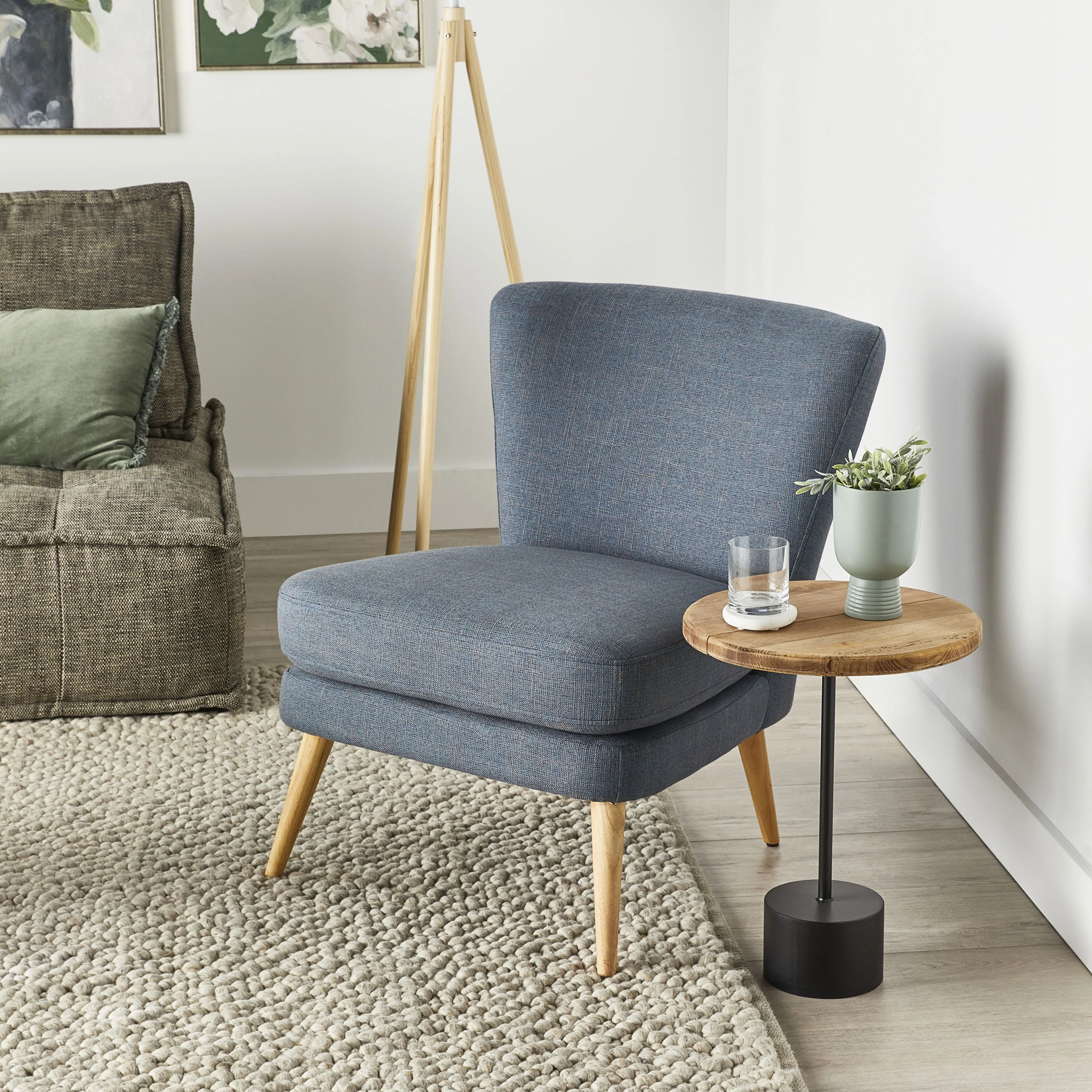 Ellis Occasional Chair Blue - Image 6