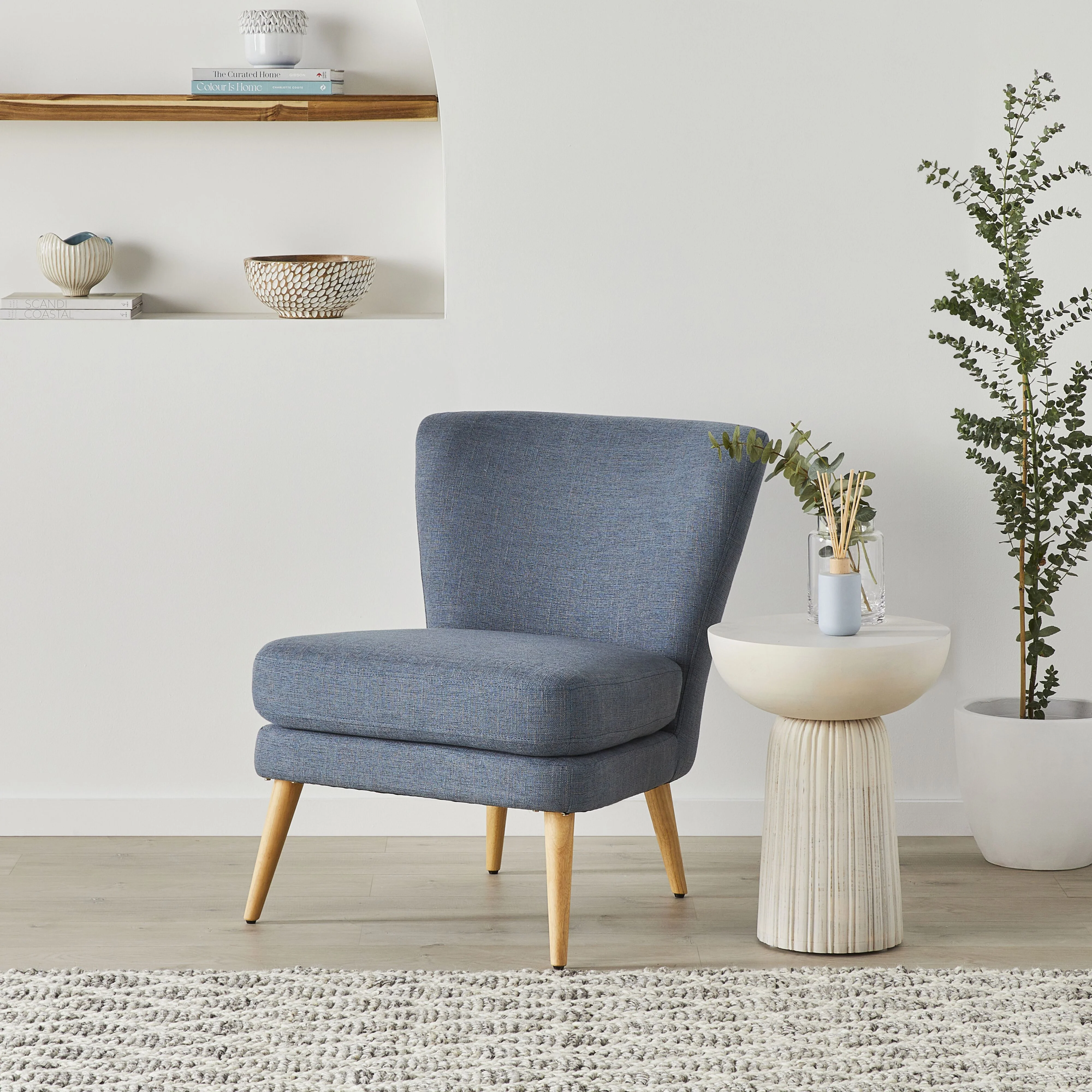 Ellis Occasional Chair Blue - Image 8