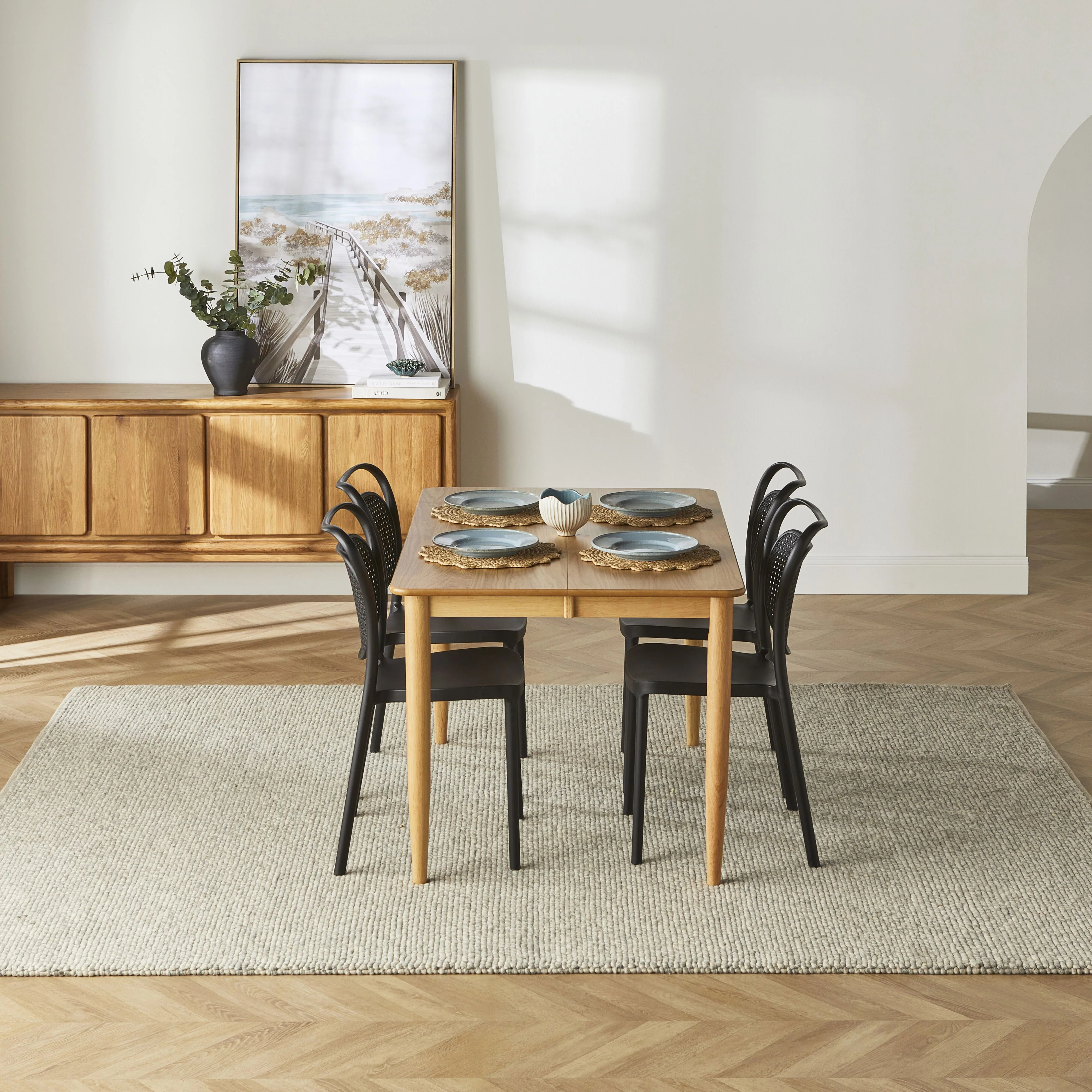 Emersen Dining  Extension Table 89cm -133.5cm - Image 10