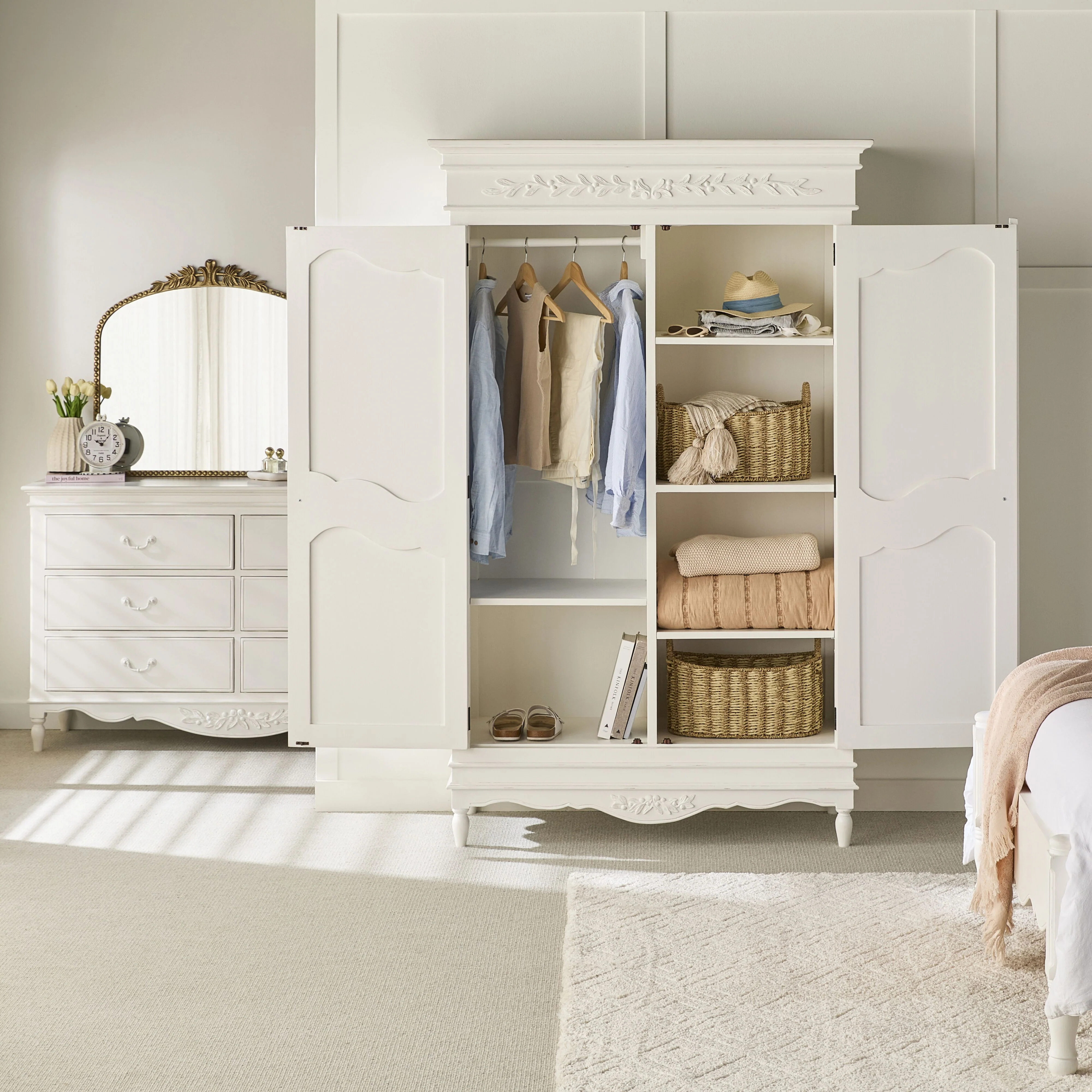 Emilie 2 Door Wardrobe - Image 10