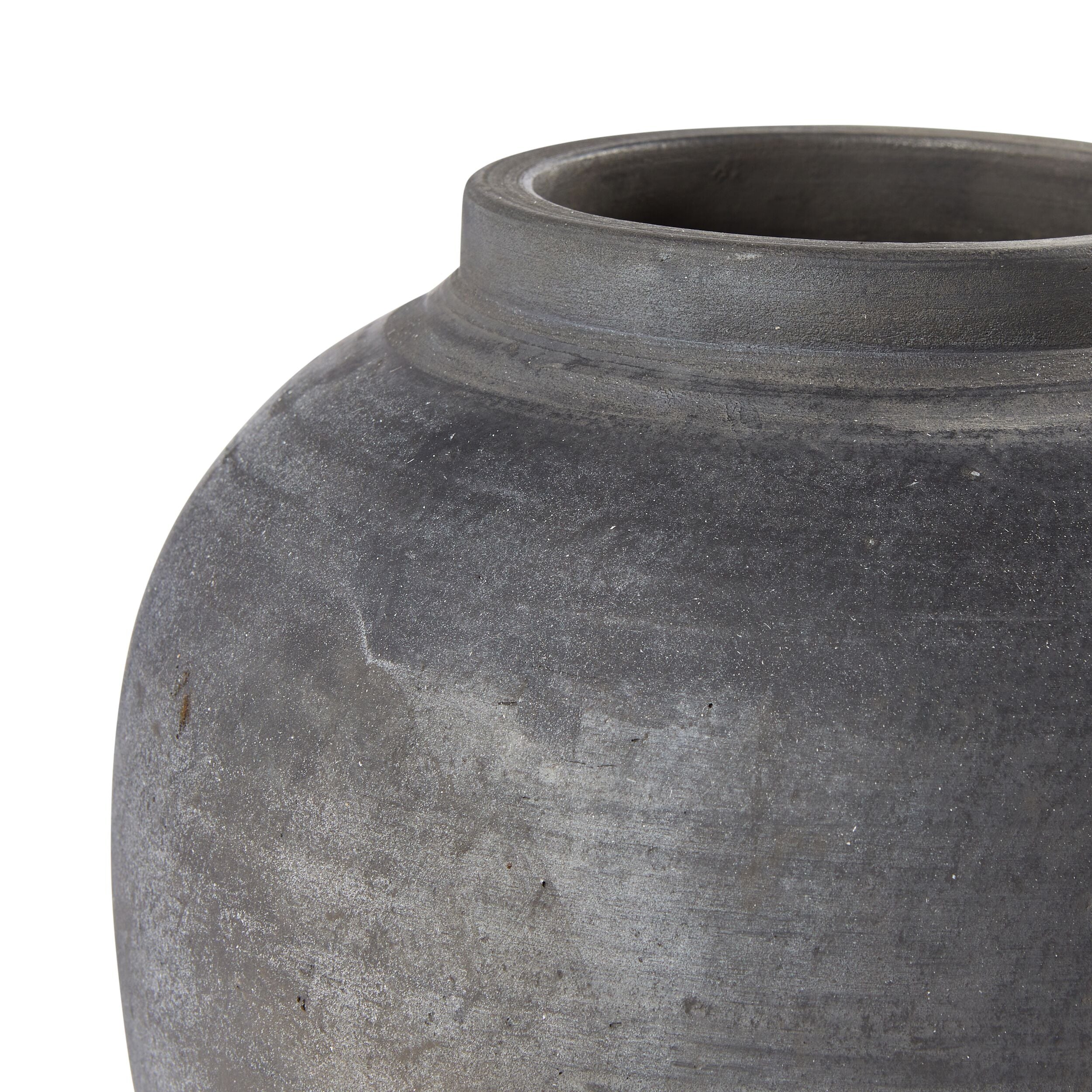 Eros Terracotta Black Pot Large 30x24x24cm - Image 2