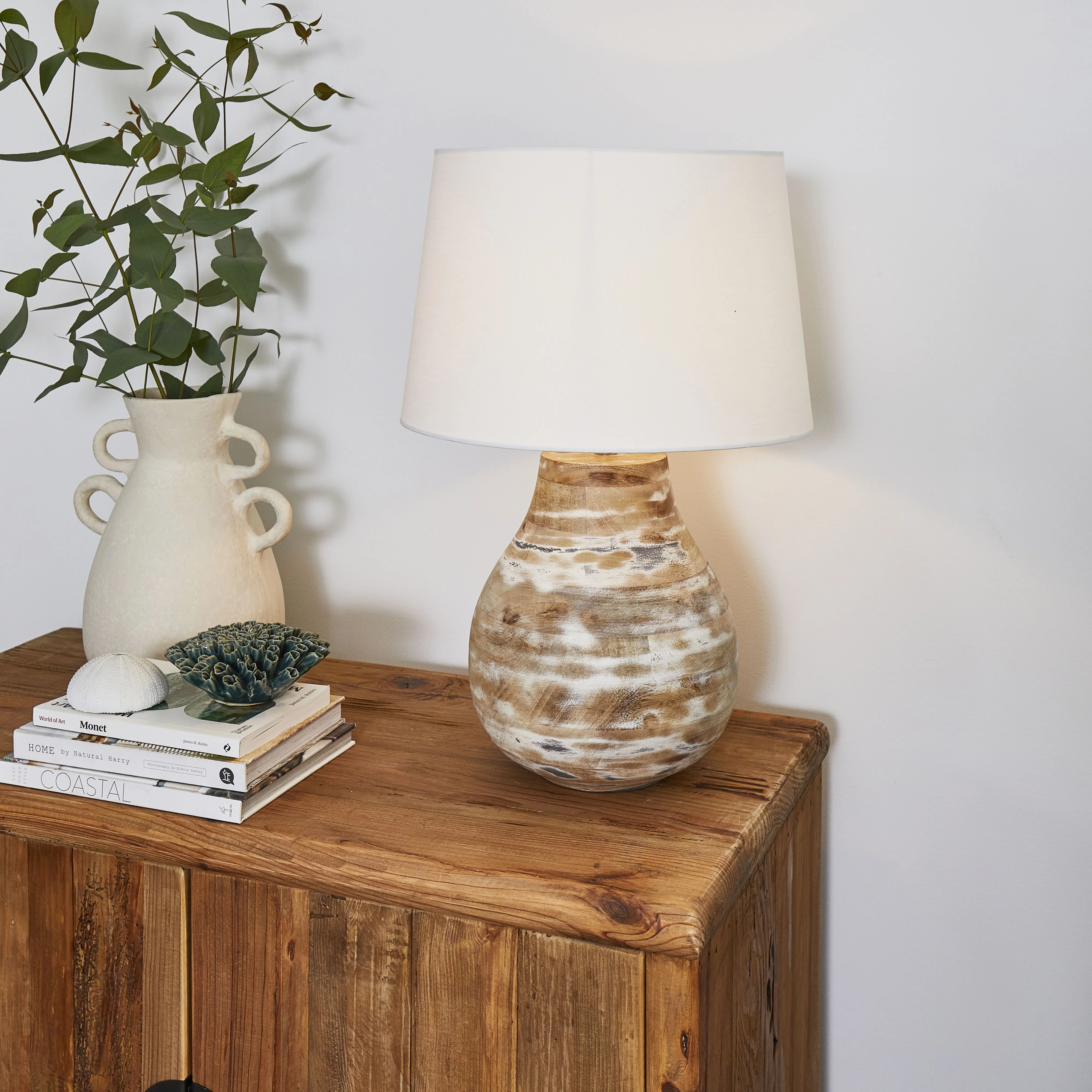 Estera Wooden Table Lamp 50cm - Image 4