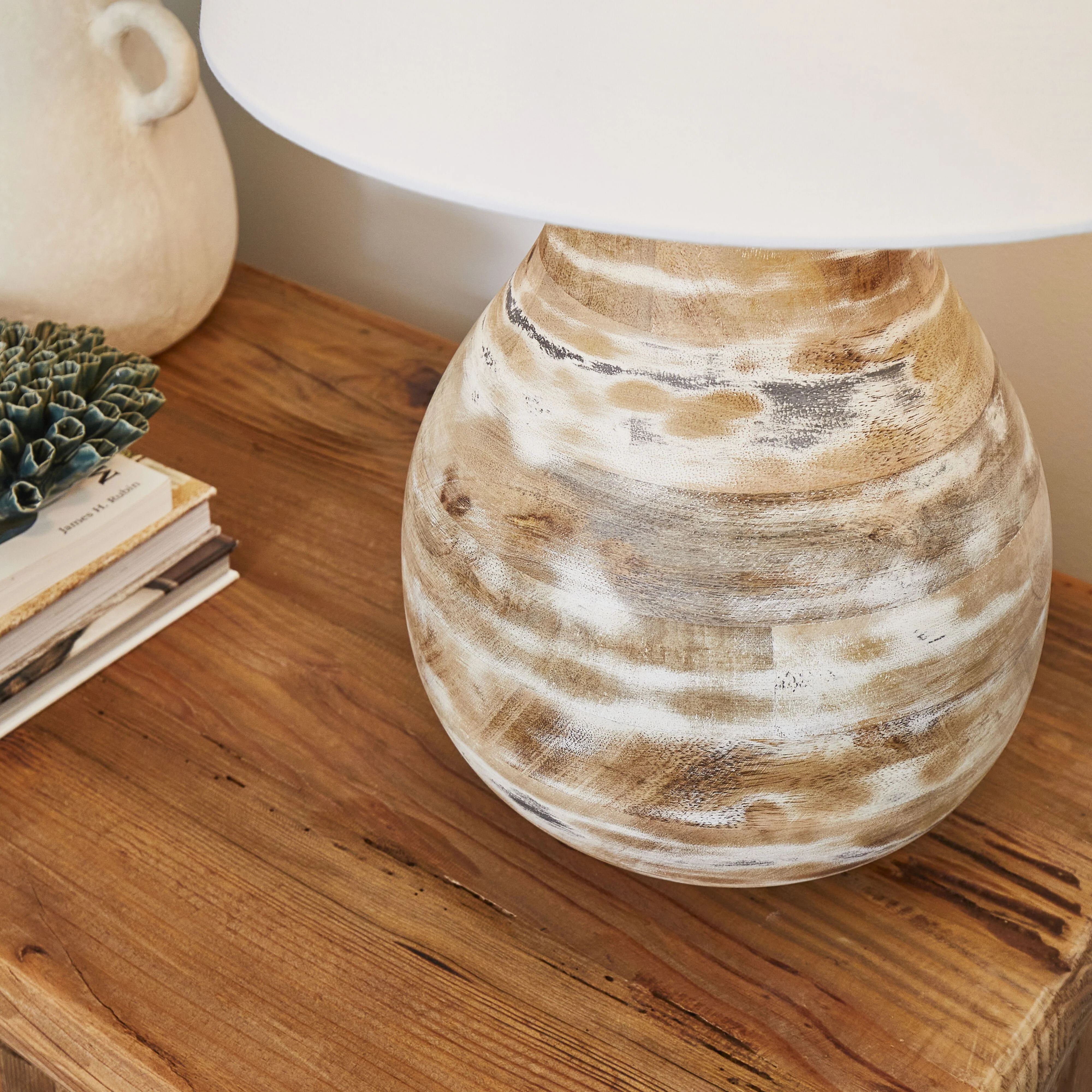 Estera Wooden Table Lamp 50cm - Image 5