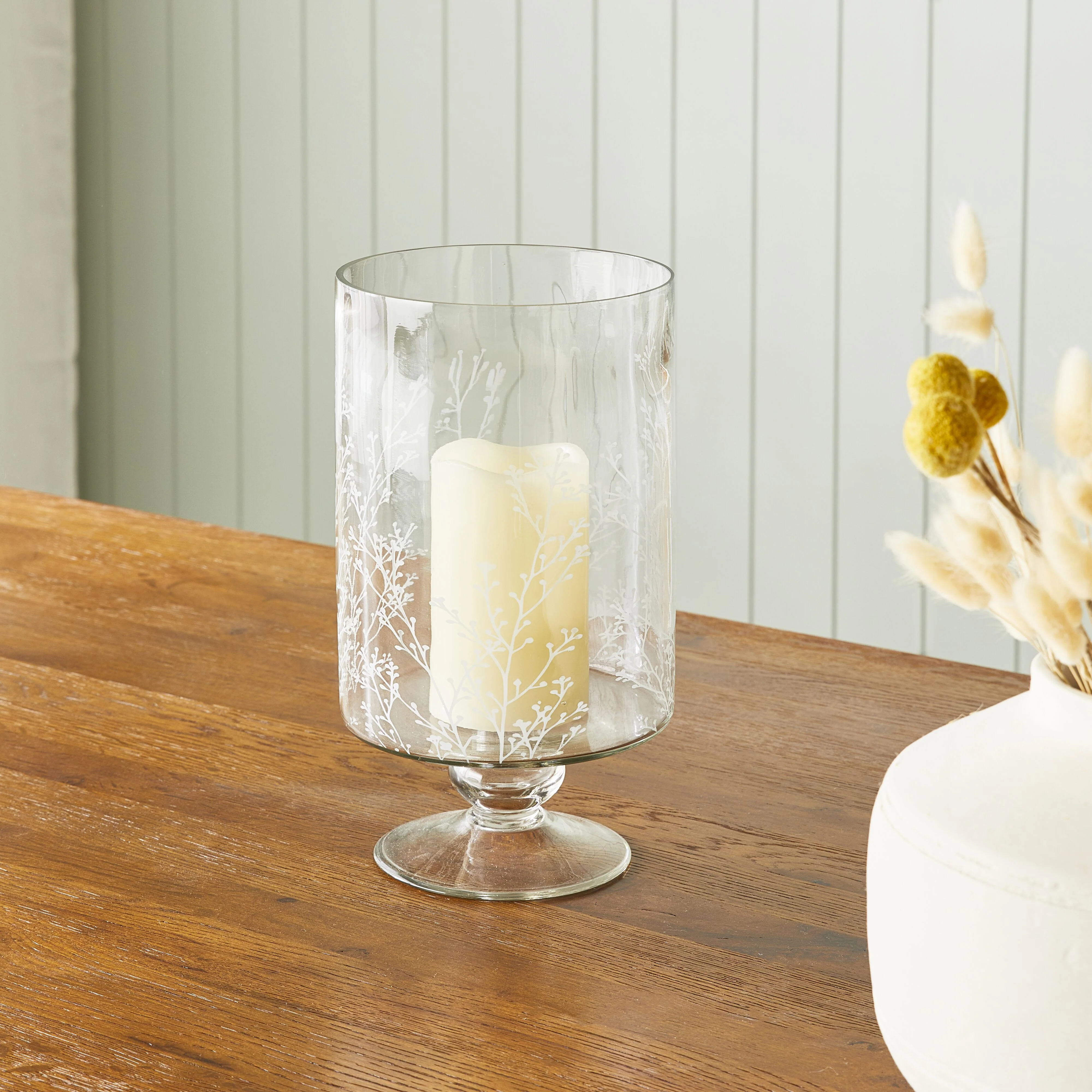 Etched Hurricane Lantern - Image 2