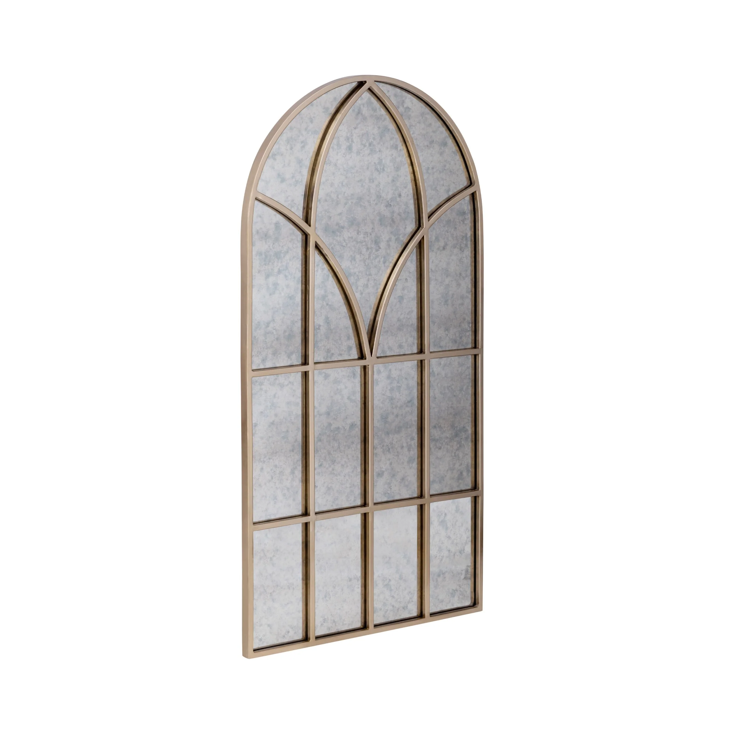 Evangeline Grid Mirror Rose Gold - Image 2