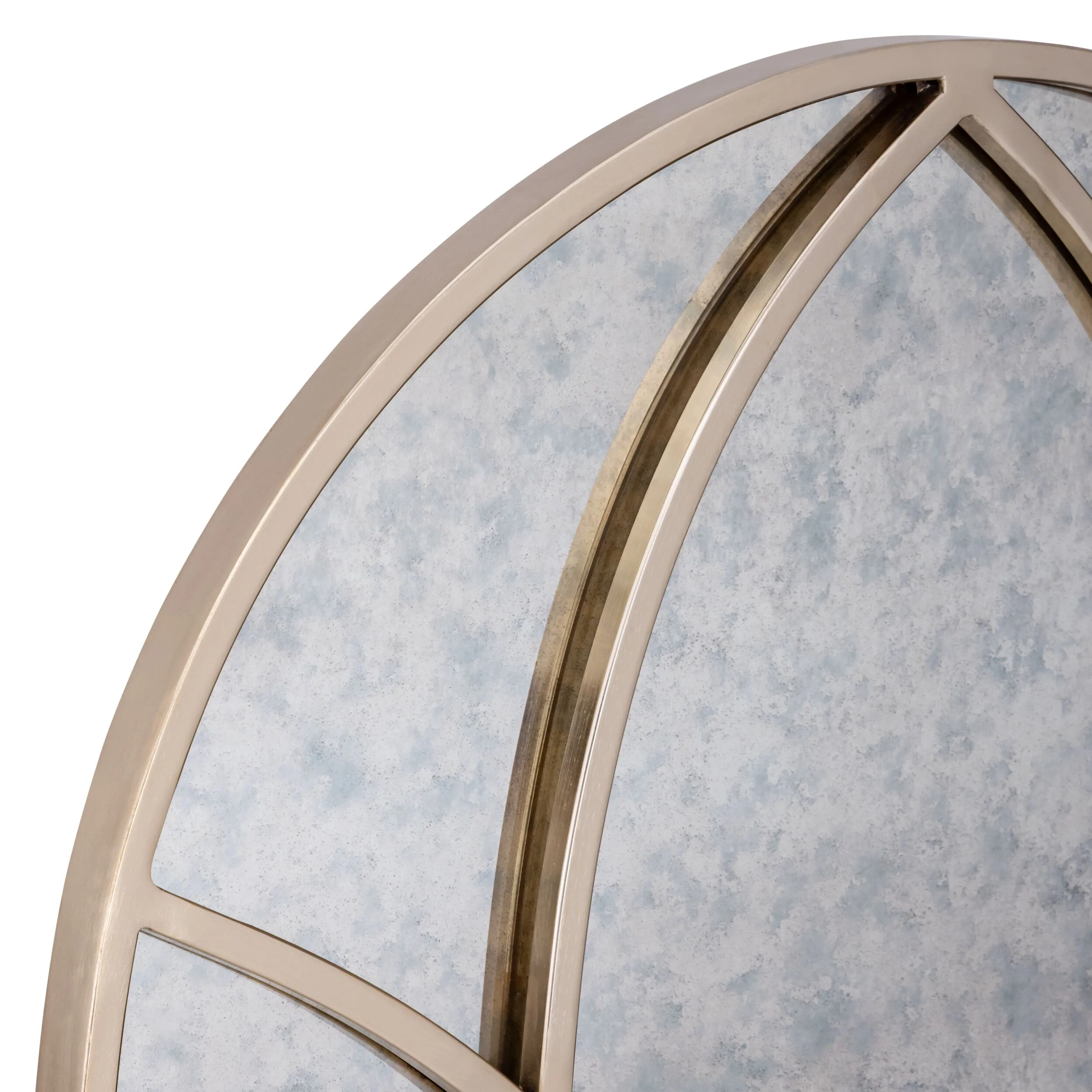 Evangeline Grid Mirror Rose Gold - Image 3