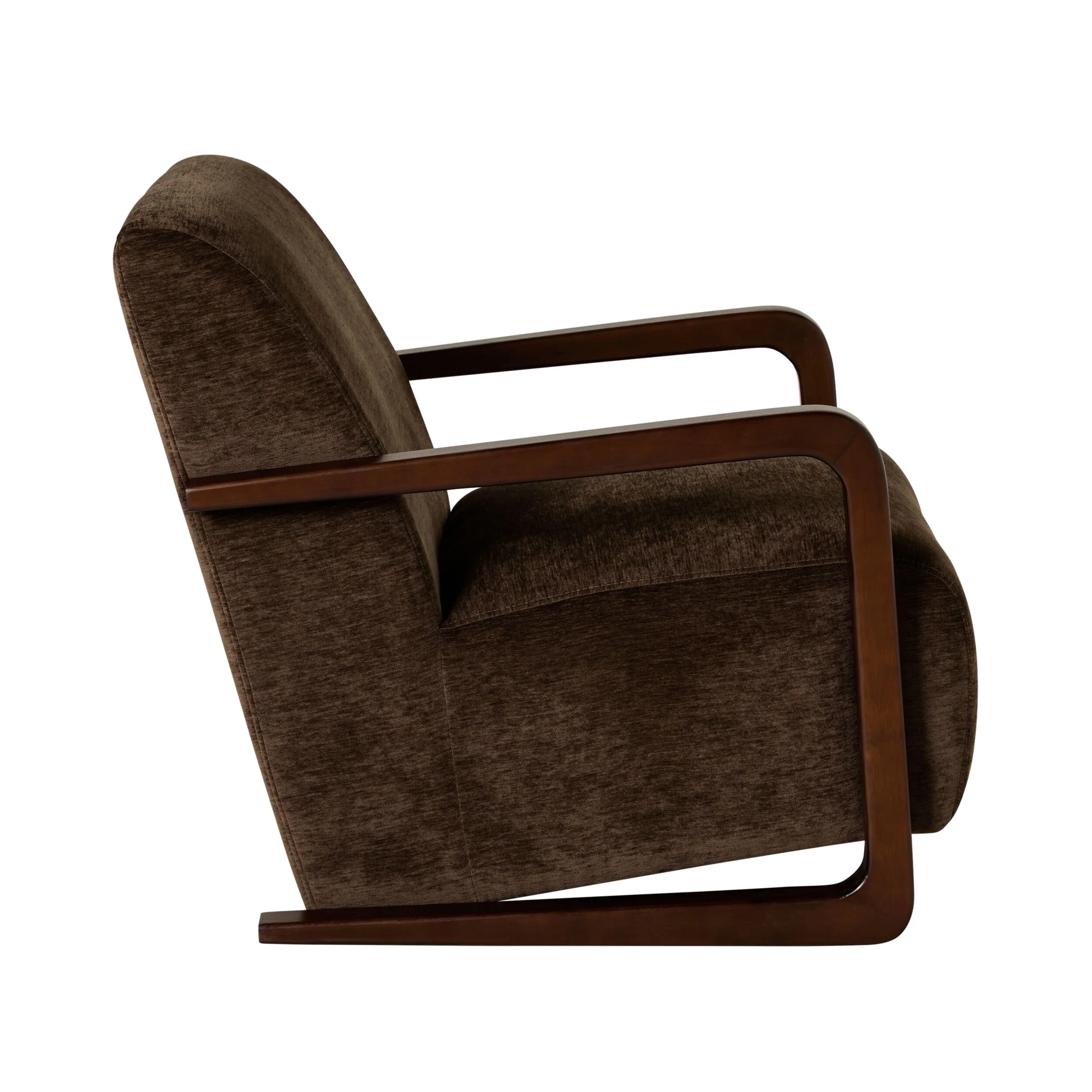 Faible Occasional Chair Cascade Dark Chocolate - Image 3