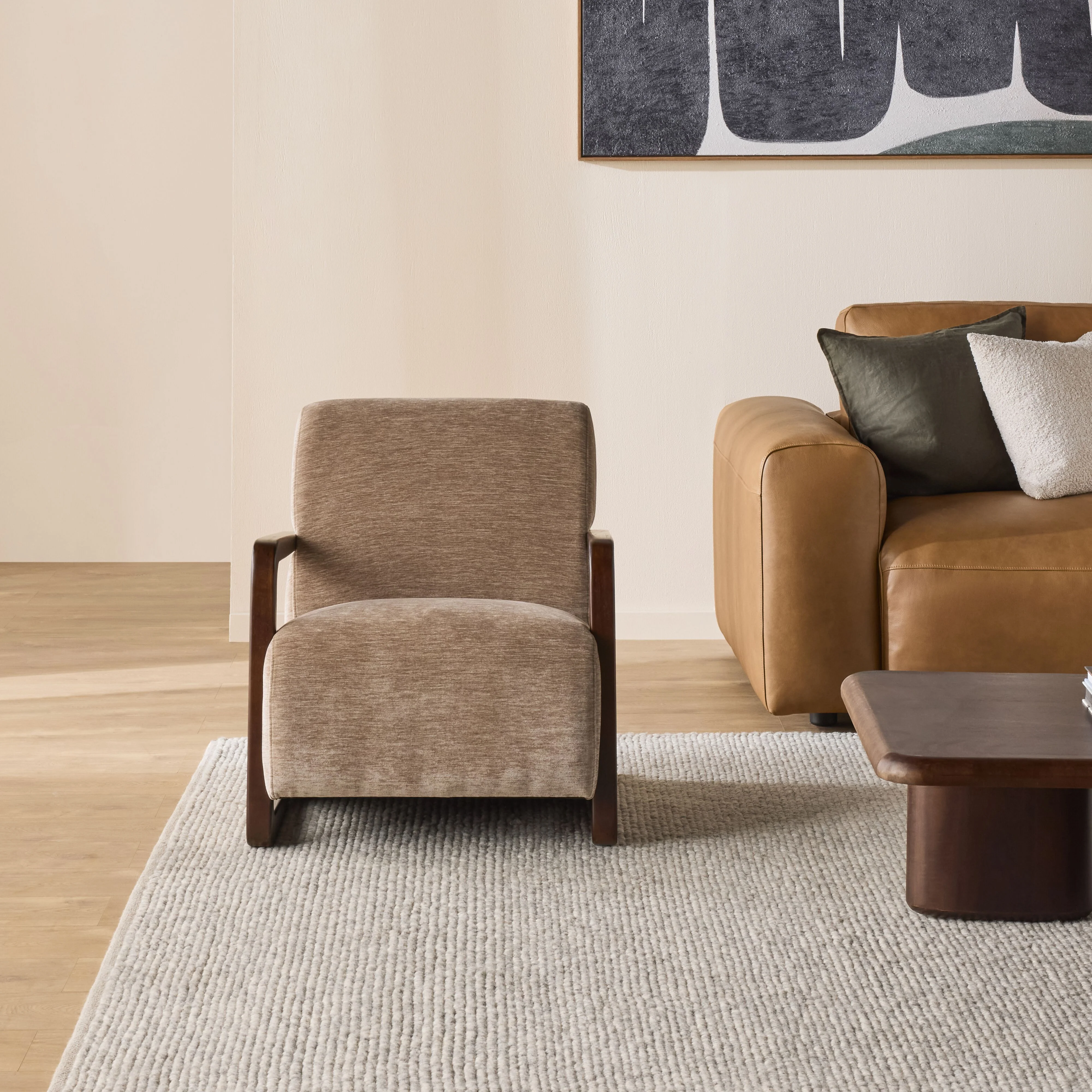 Faible Occasional Chair Cascade Maple - Image 8