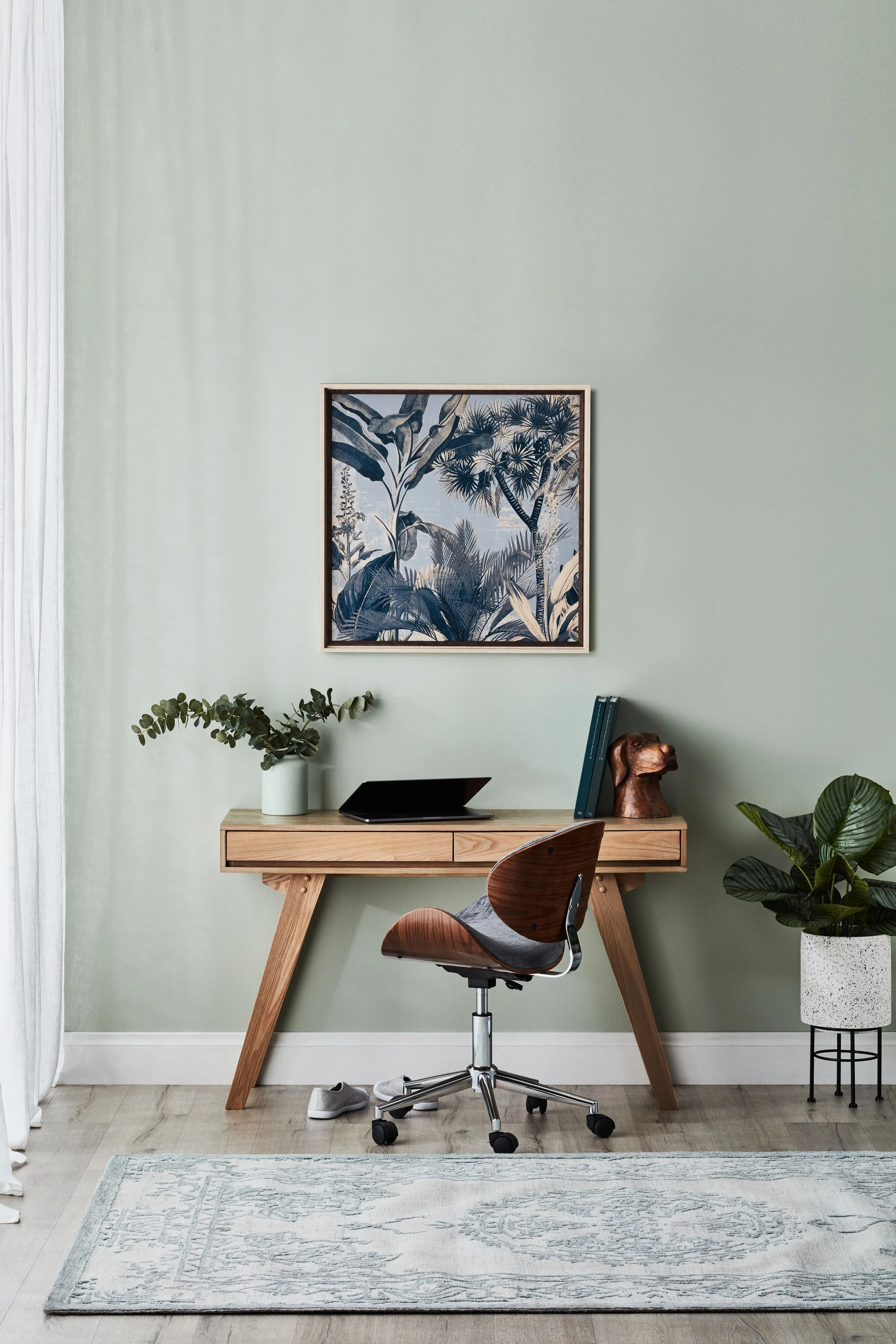 Farrow 2 Drawer Writing Desk - Image 10