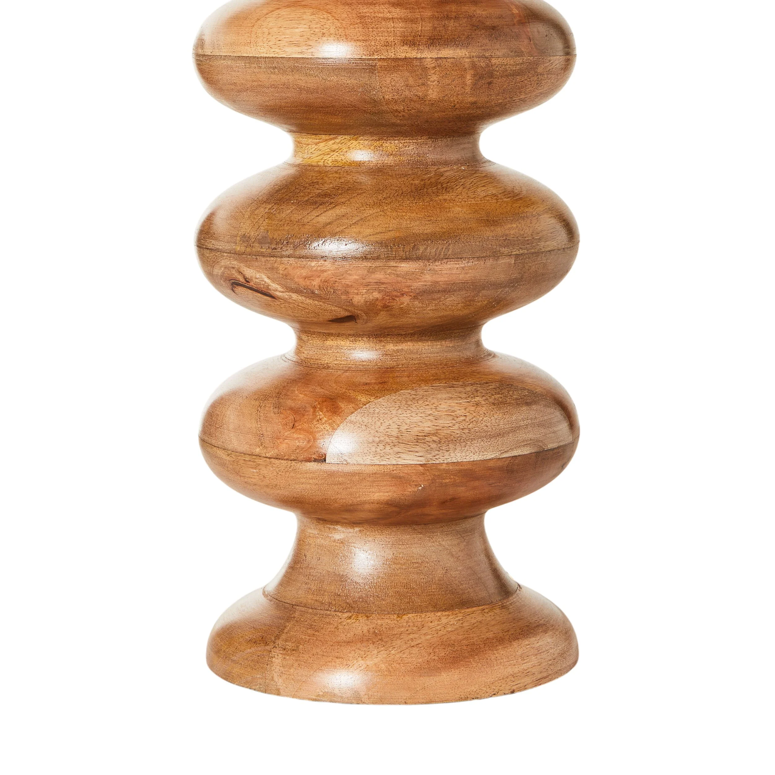 Fatima Wooden Table Lamp 80cm - Image 3