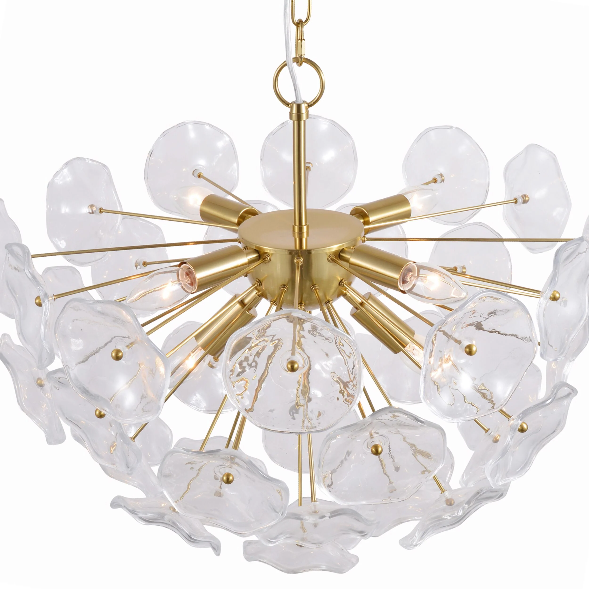 Faye 6 Light Chandelier 60cm - Image 4