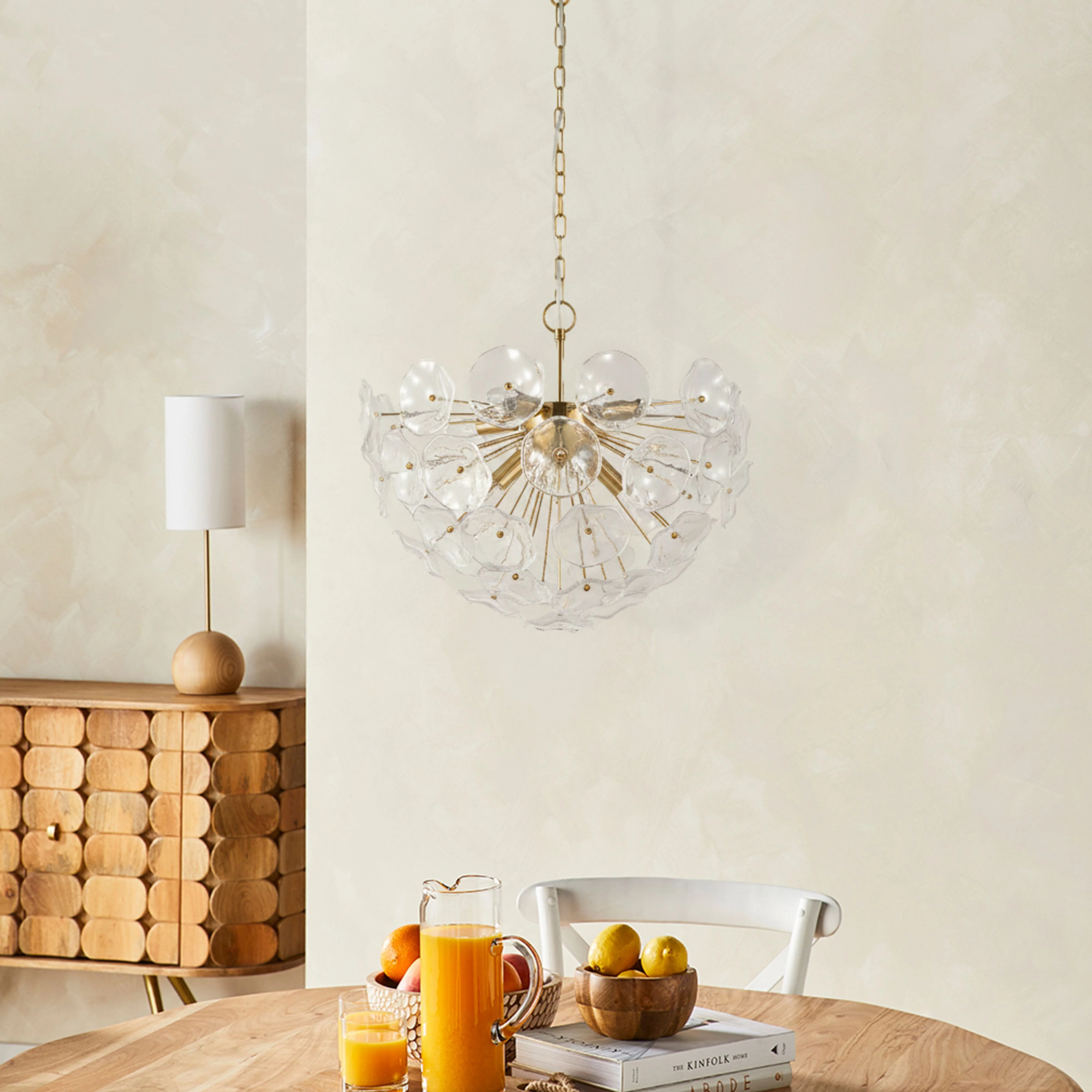 Faye 6 Light Chandelier 60cm - Image 5