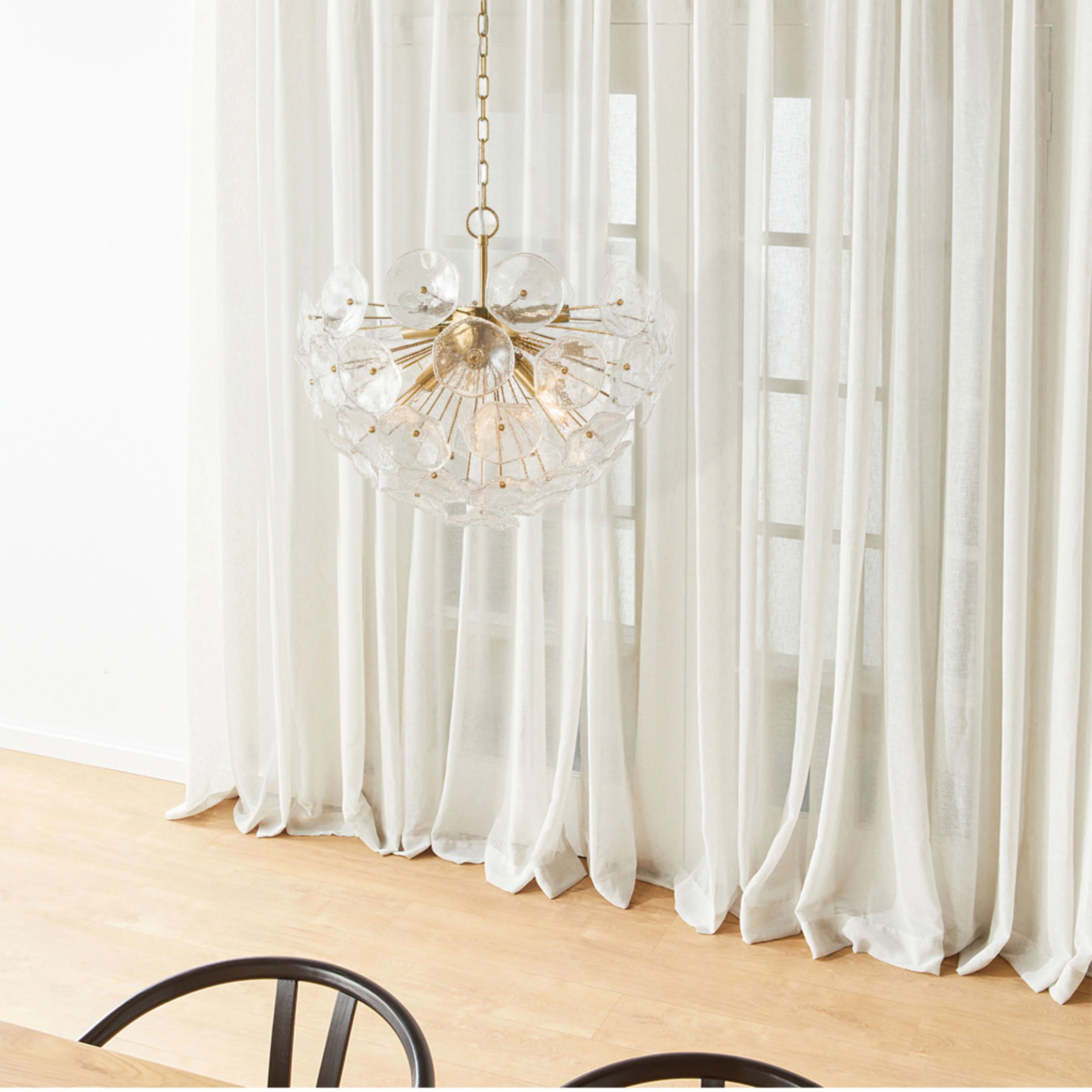Faye 6 Light Chandelier 60cm - Image 6