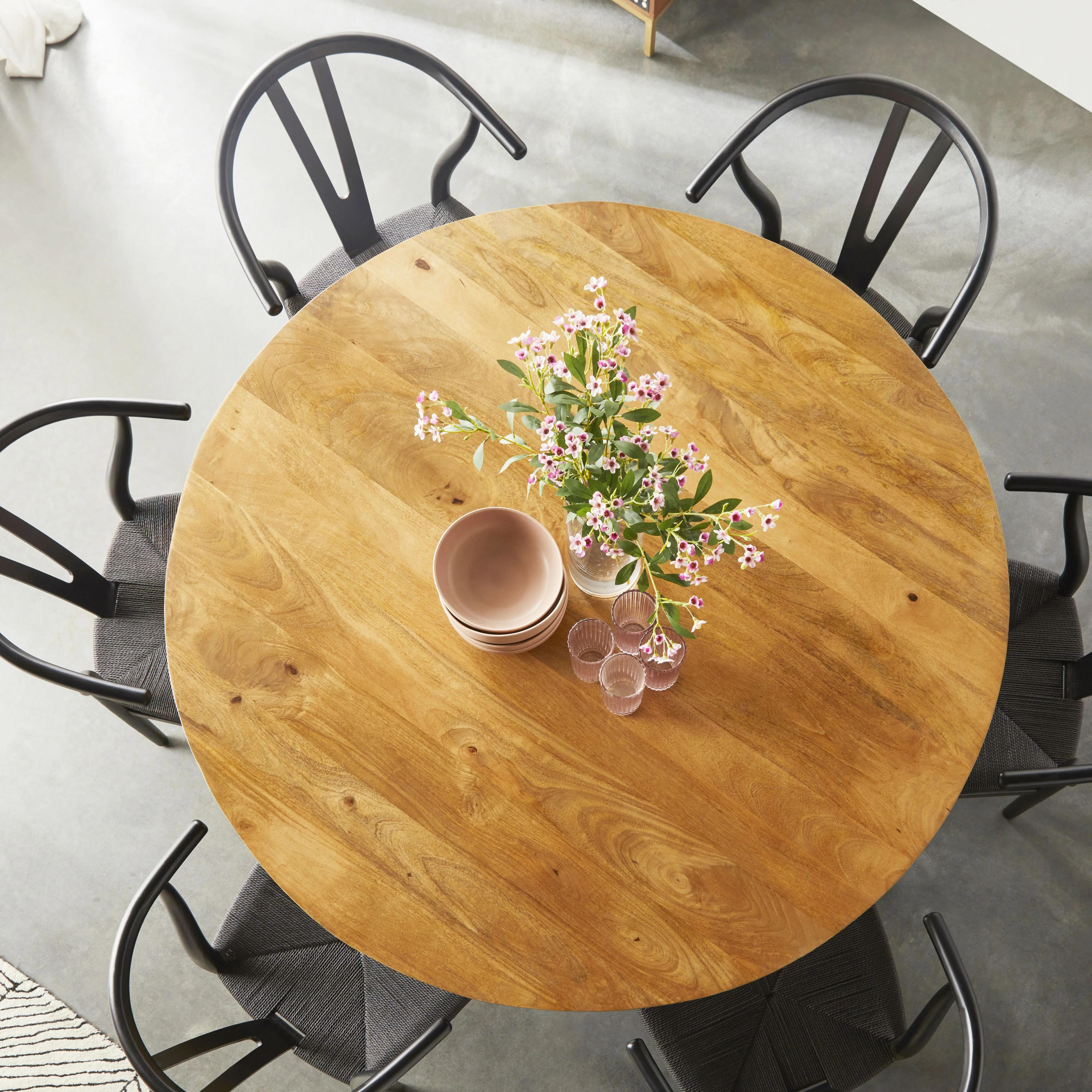 Fen Round Dining Table 140cm - Image 5