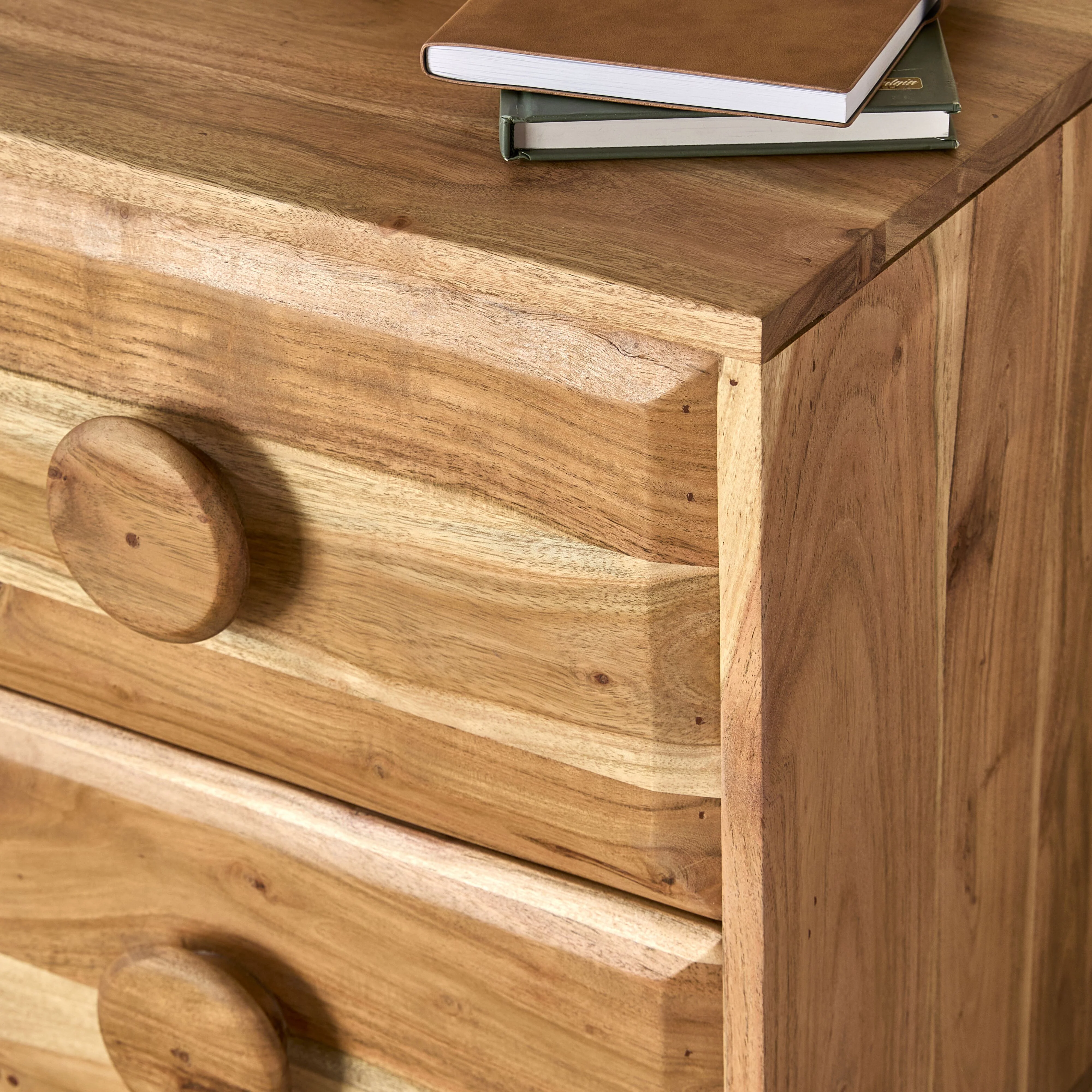 Fig 2 Drawer Bedside Table - Image 11