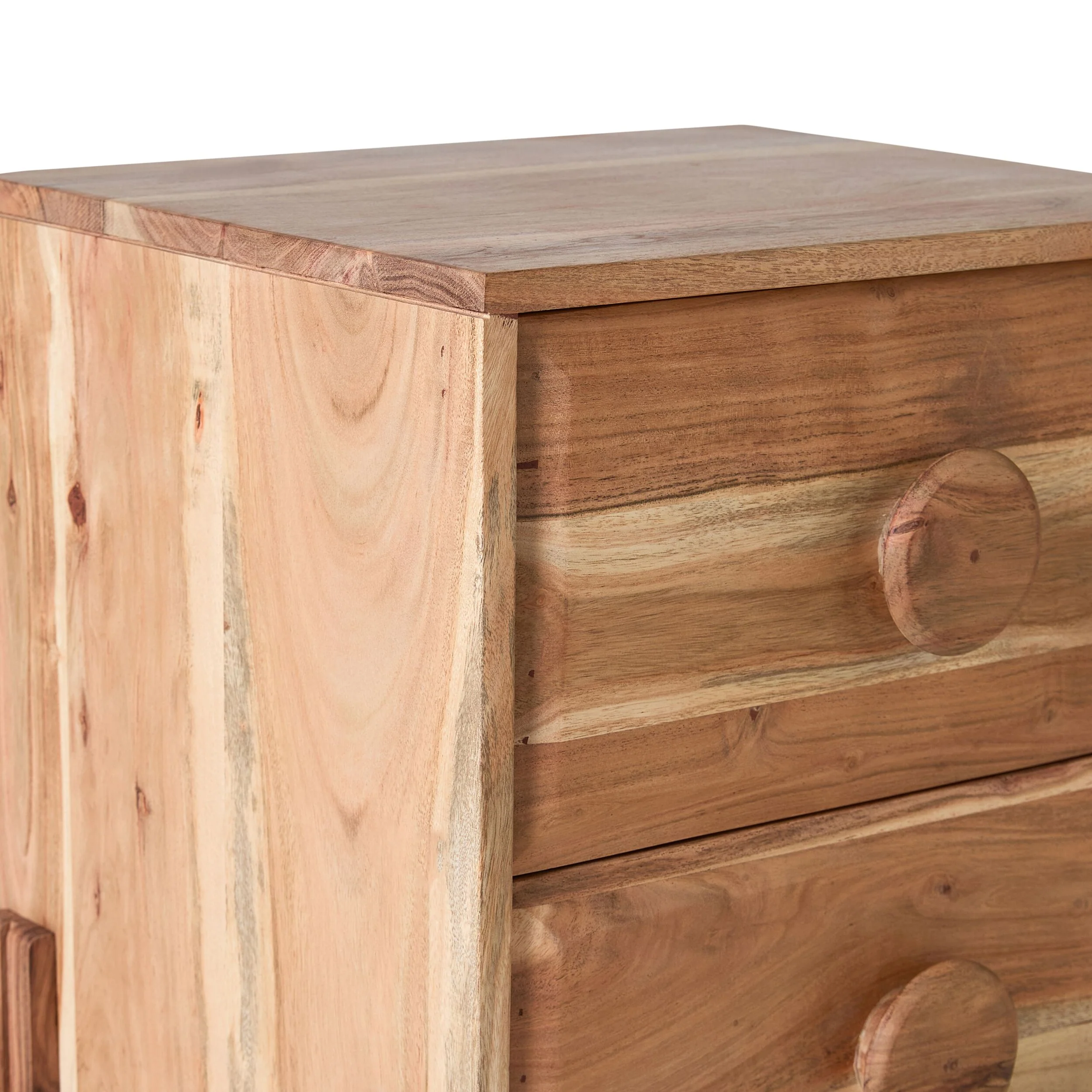 Fig 2 Drawer Bedside Table - Image 6