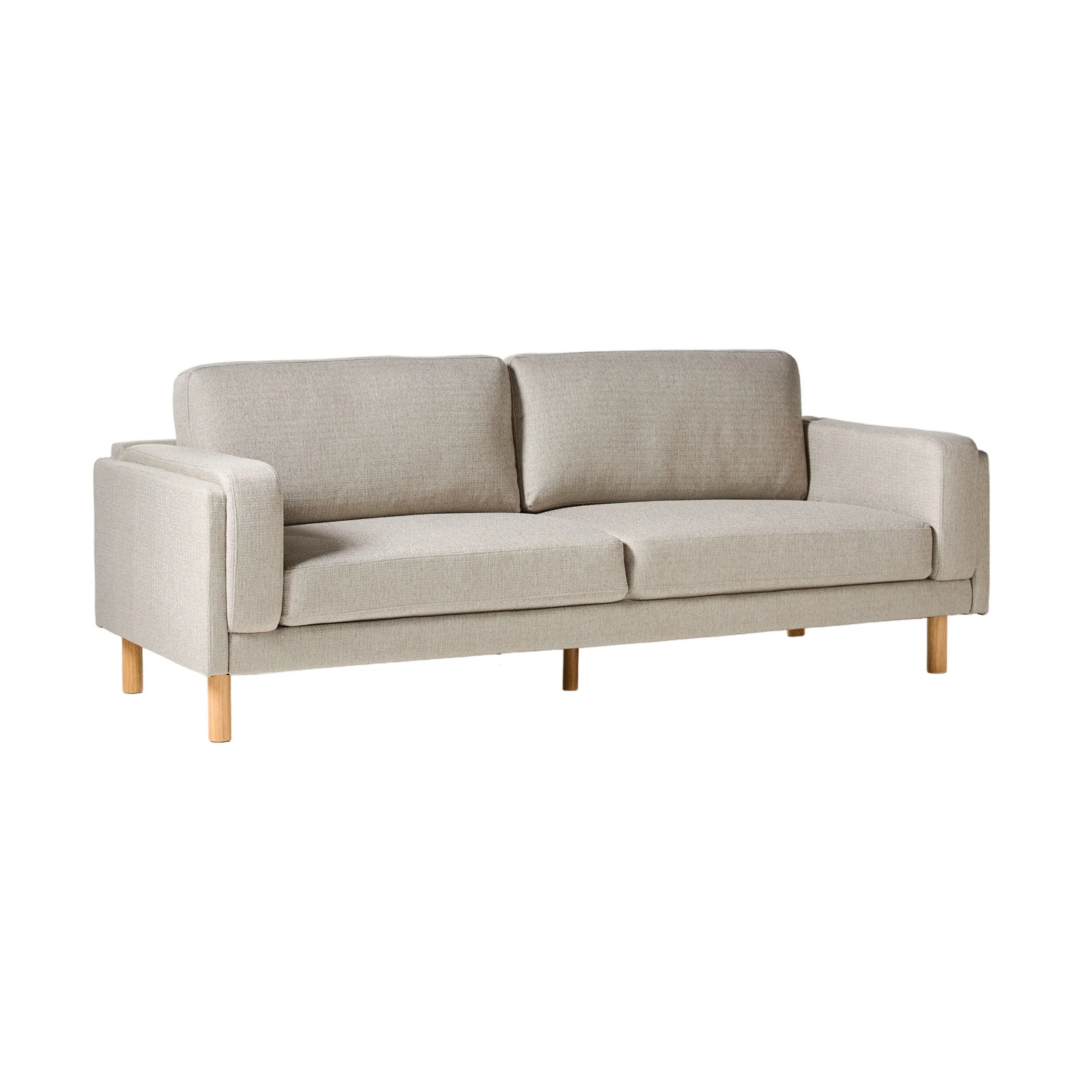 Finch 3 Seater Sofa Amalfi Silver - Image 2