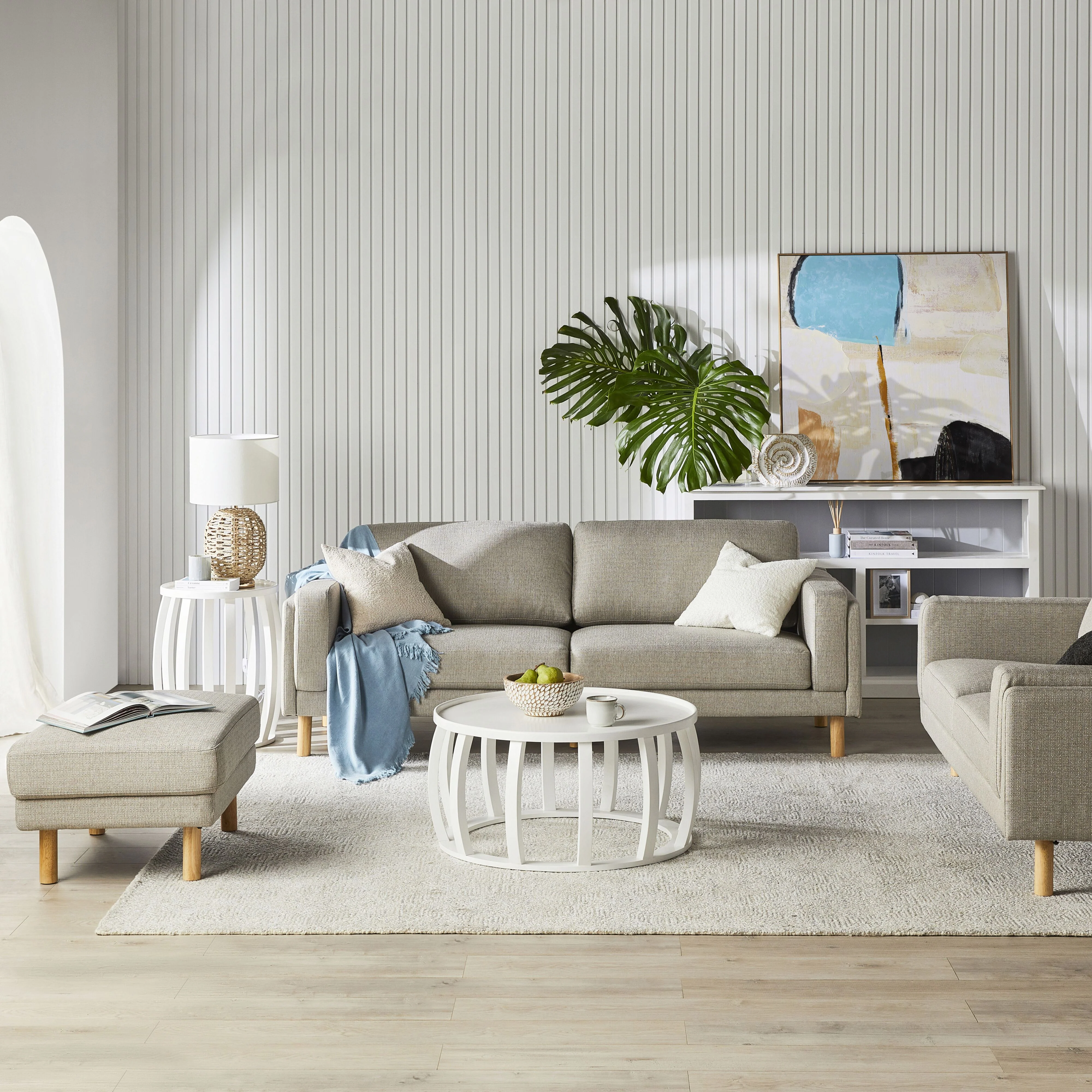 Finch 3 Seater Sofa Amalfi Silver - Image 7