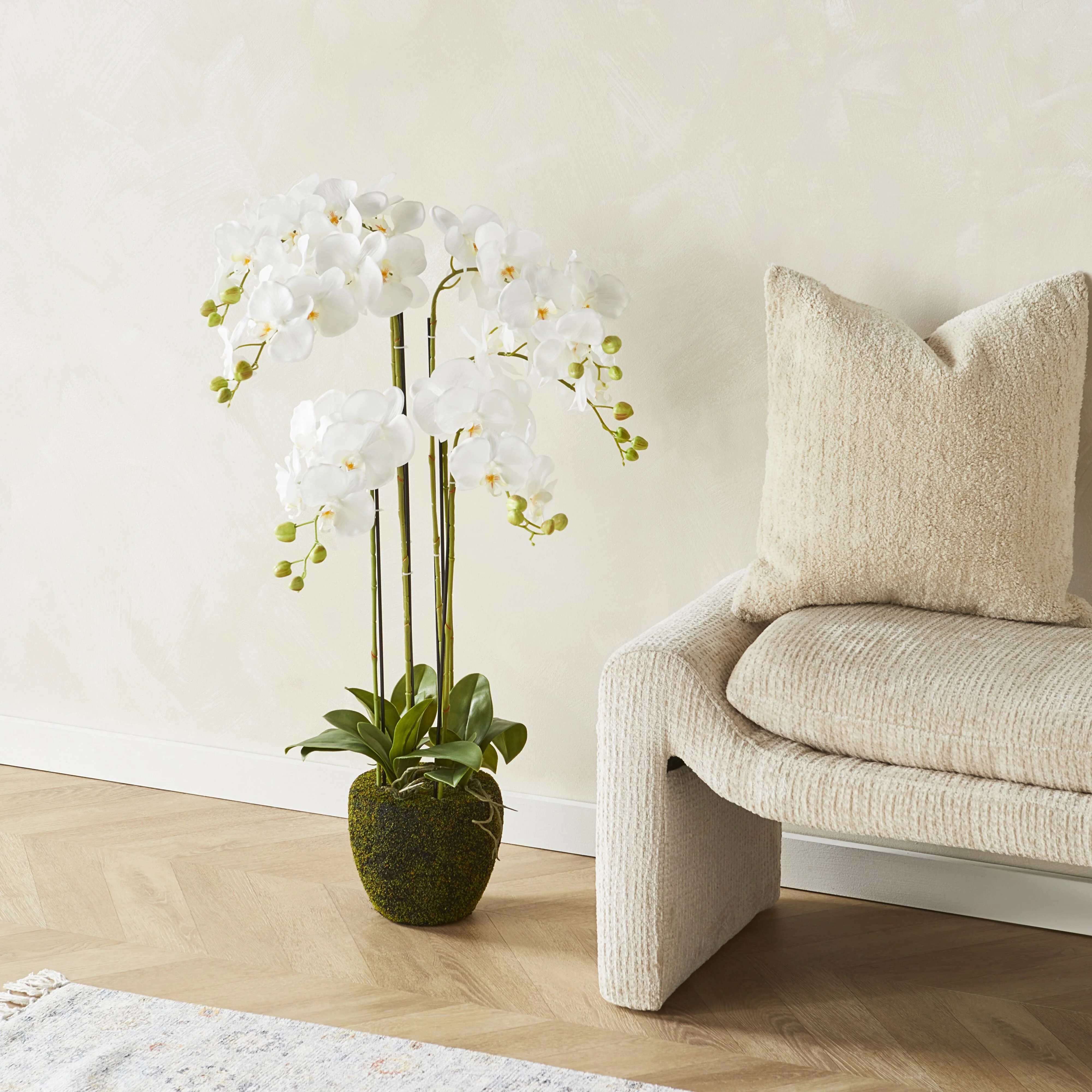 Fiore Orchid 6 Stems 88cm - Image 3