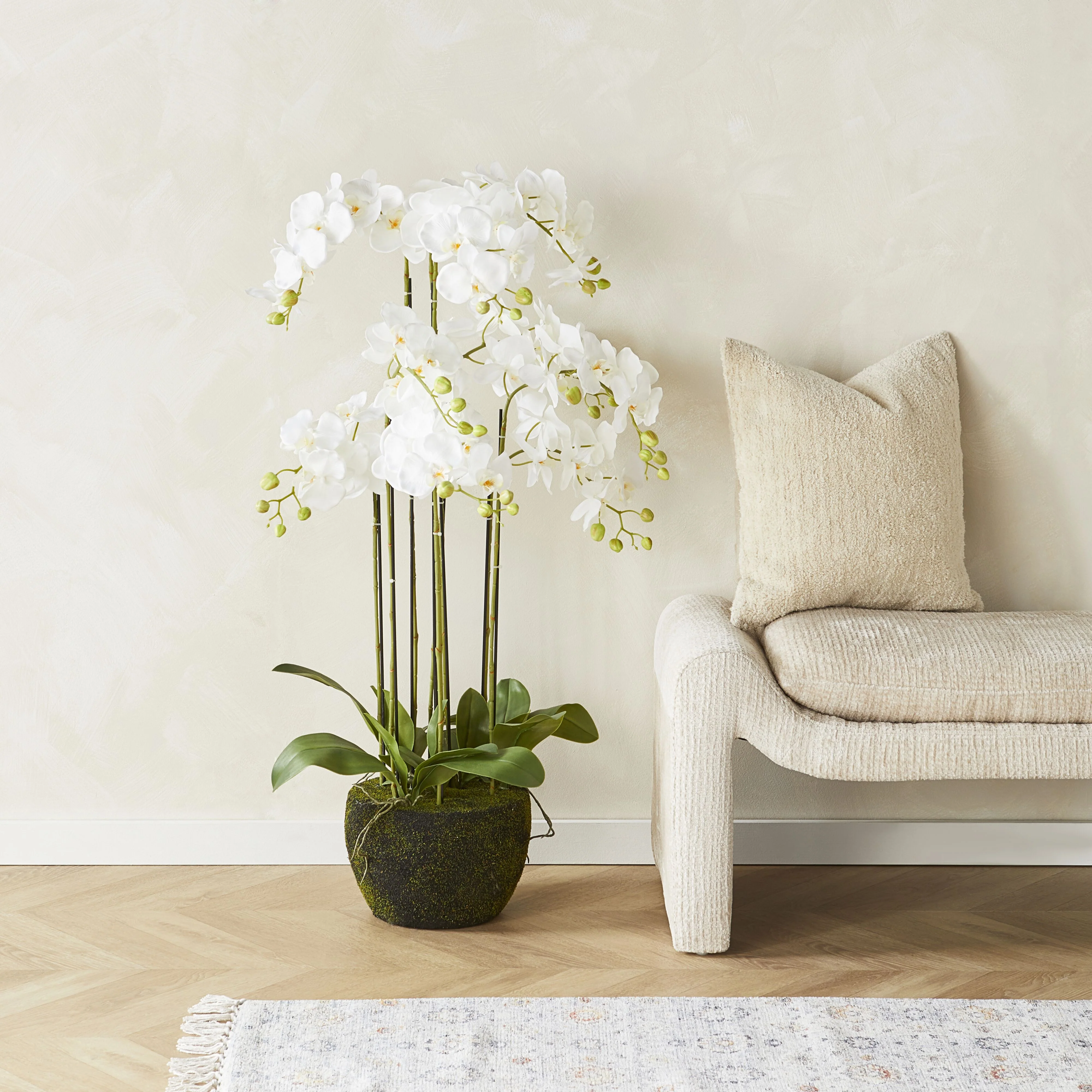 Fiore Orchid 9 Stems 110cm - Image 3