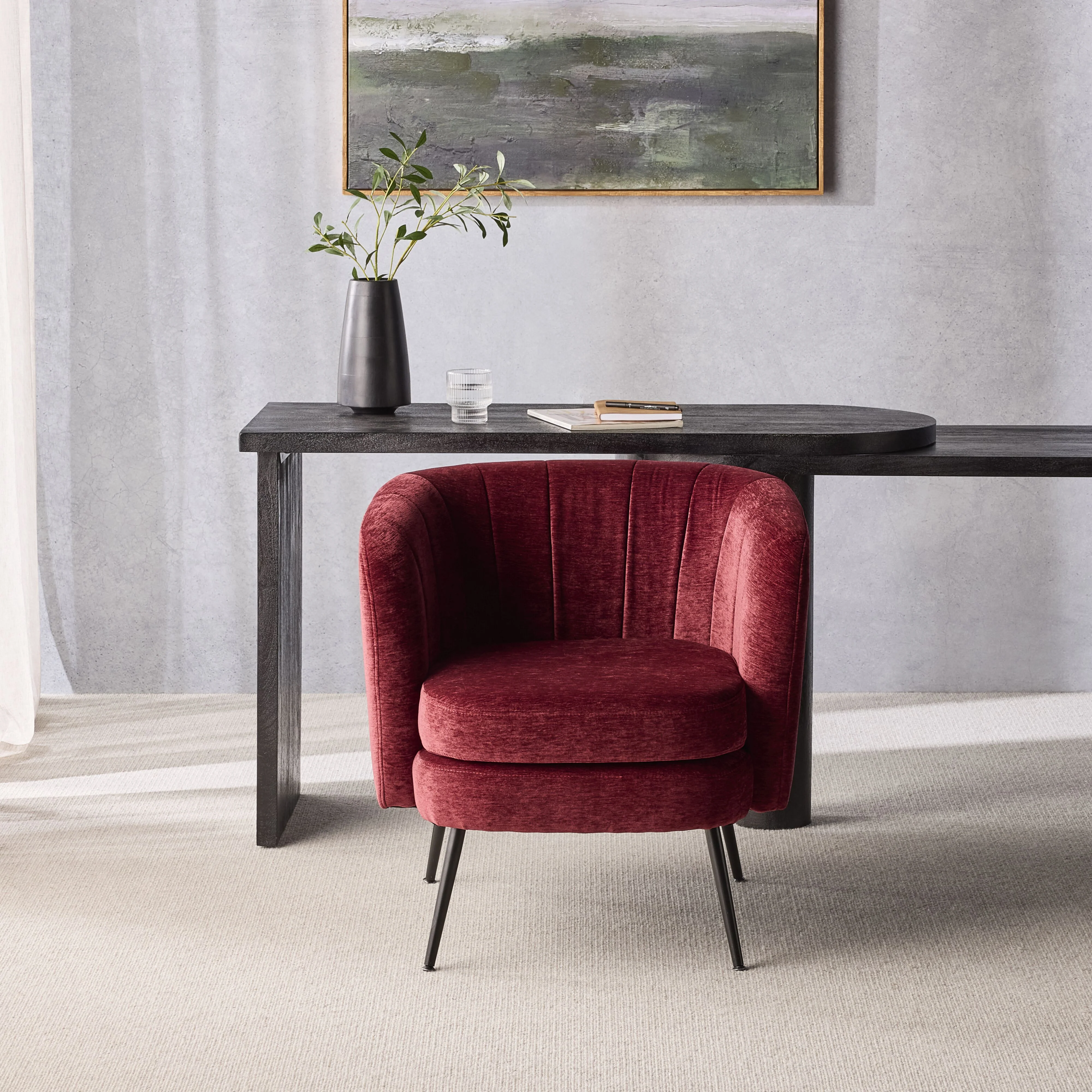 Fisher Occasional Chair Cascade Ruby - Image 8