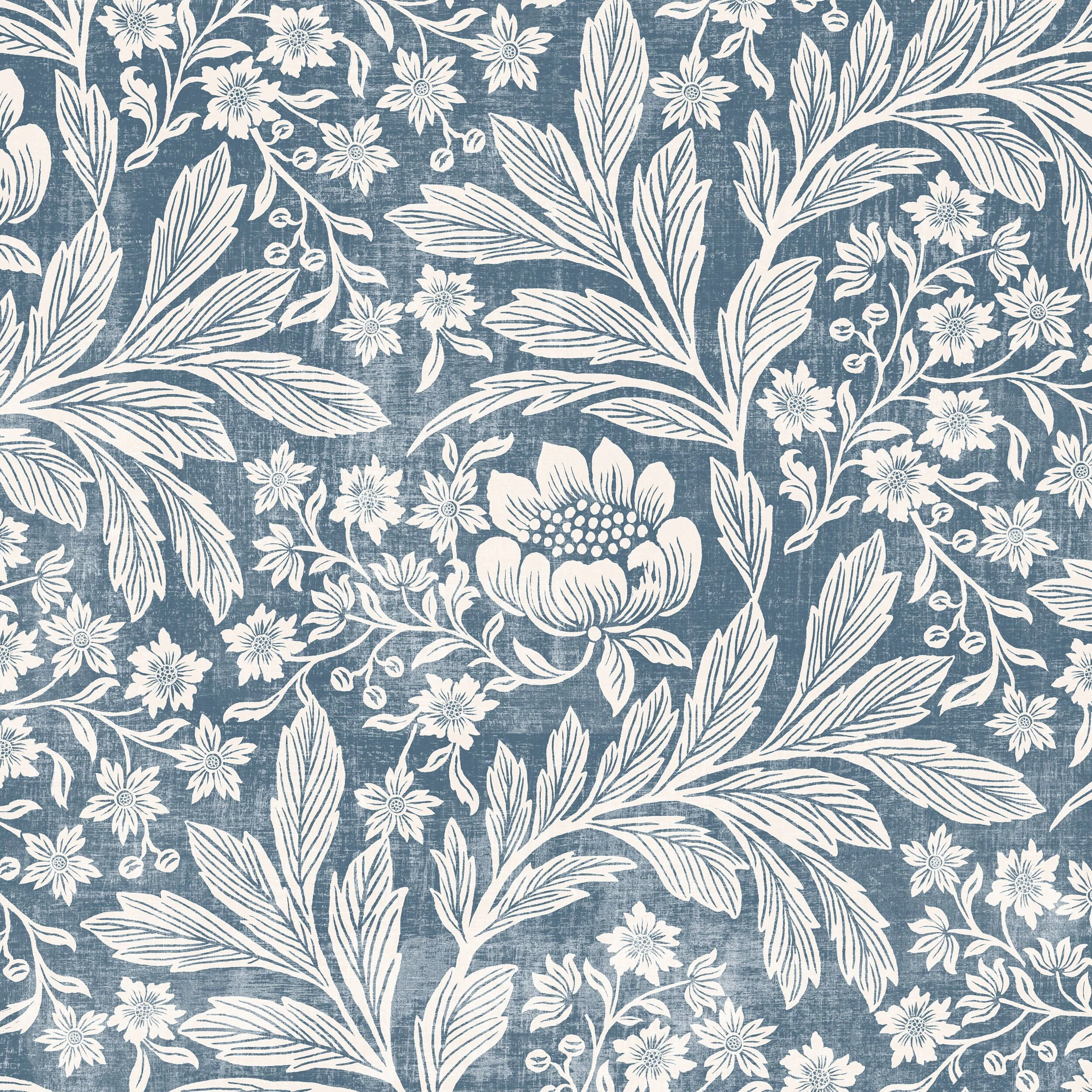Florentine Silky Soft Washable Runner Blue 80x200cm - Image 2