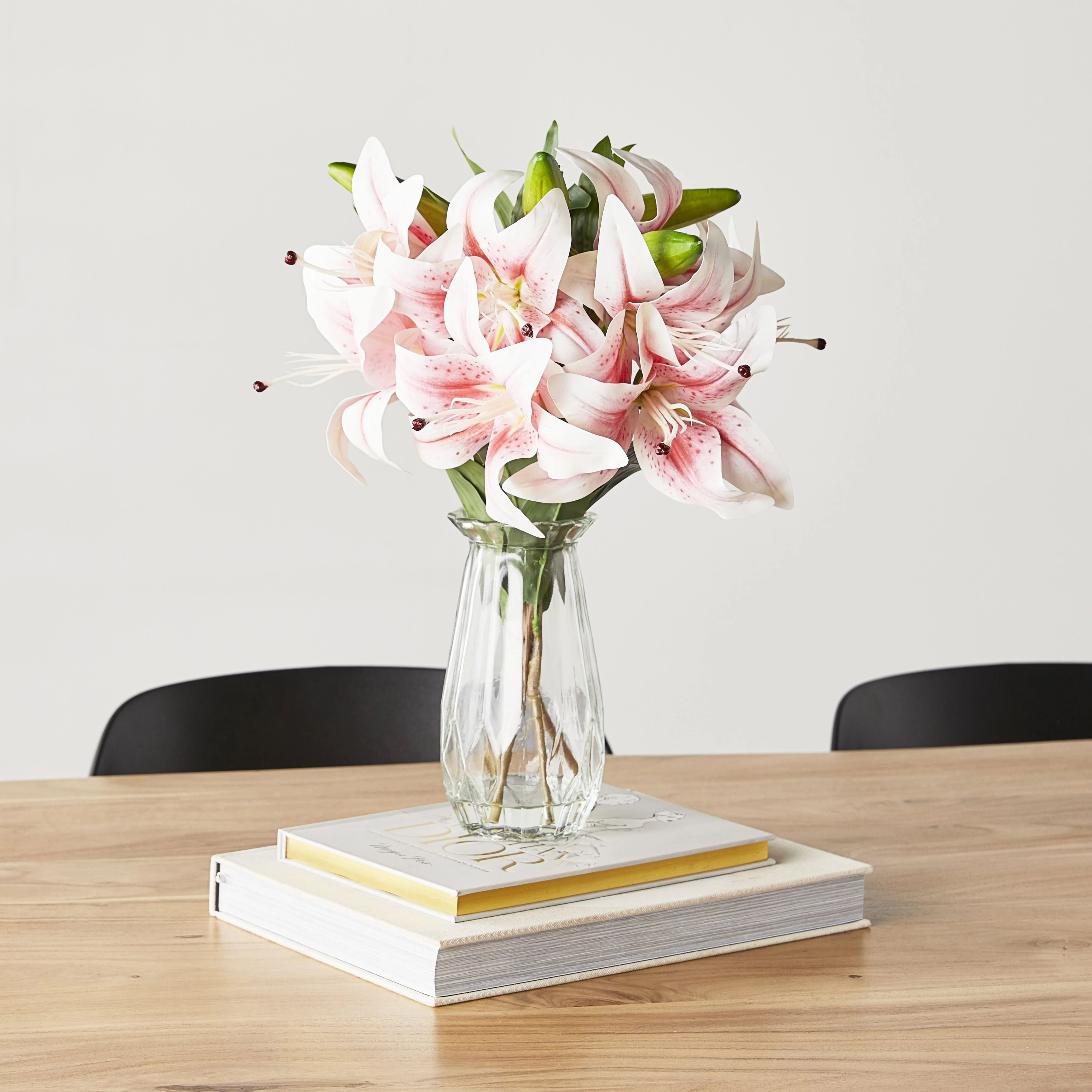 Floriana Oriental Lily Bloom Vase 50cm - Image 3