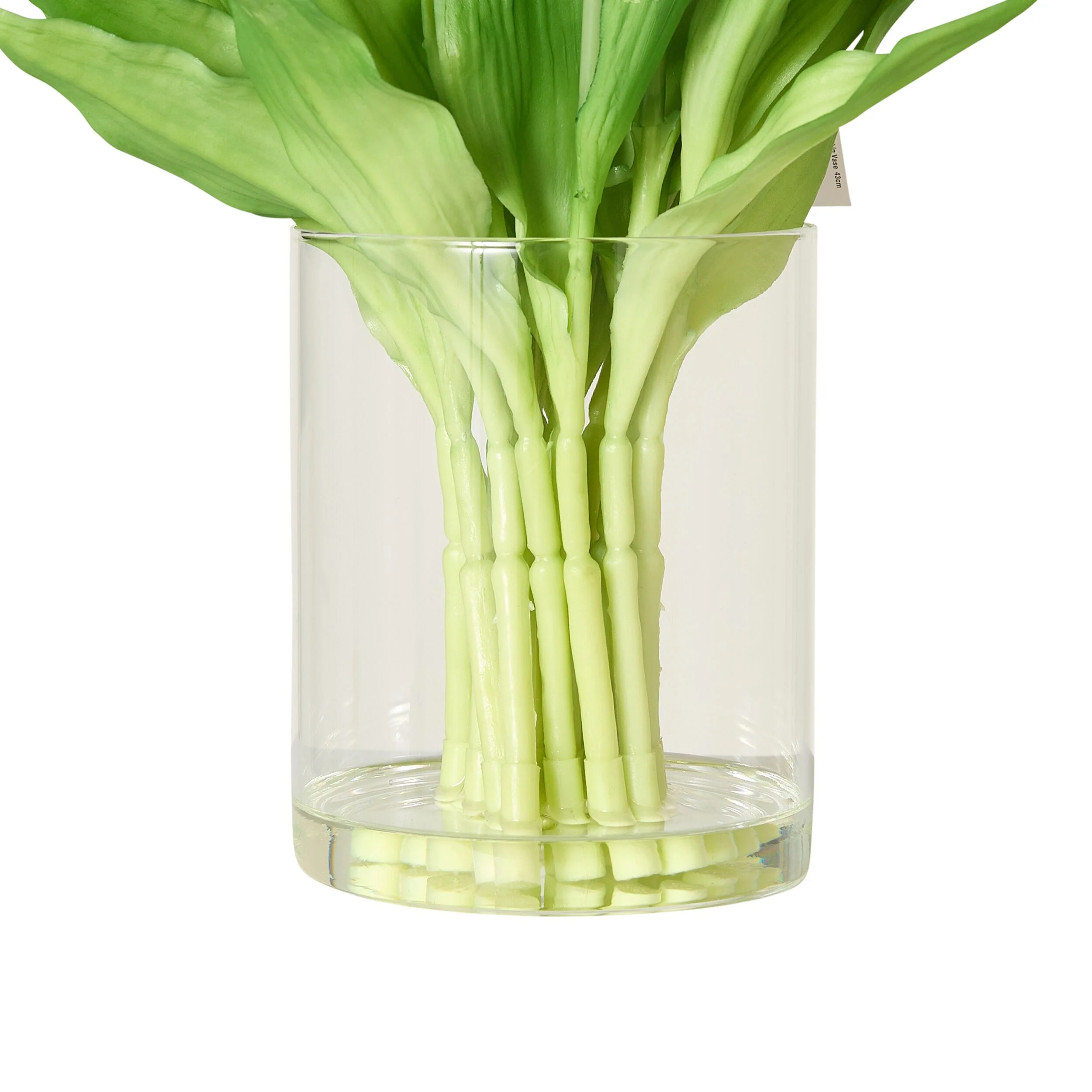 Floriana White Tulip Arrangement in Vase 43cm - Image 2