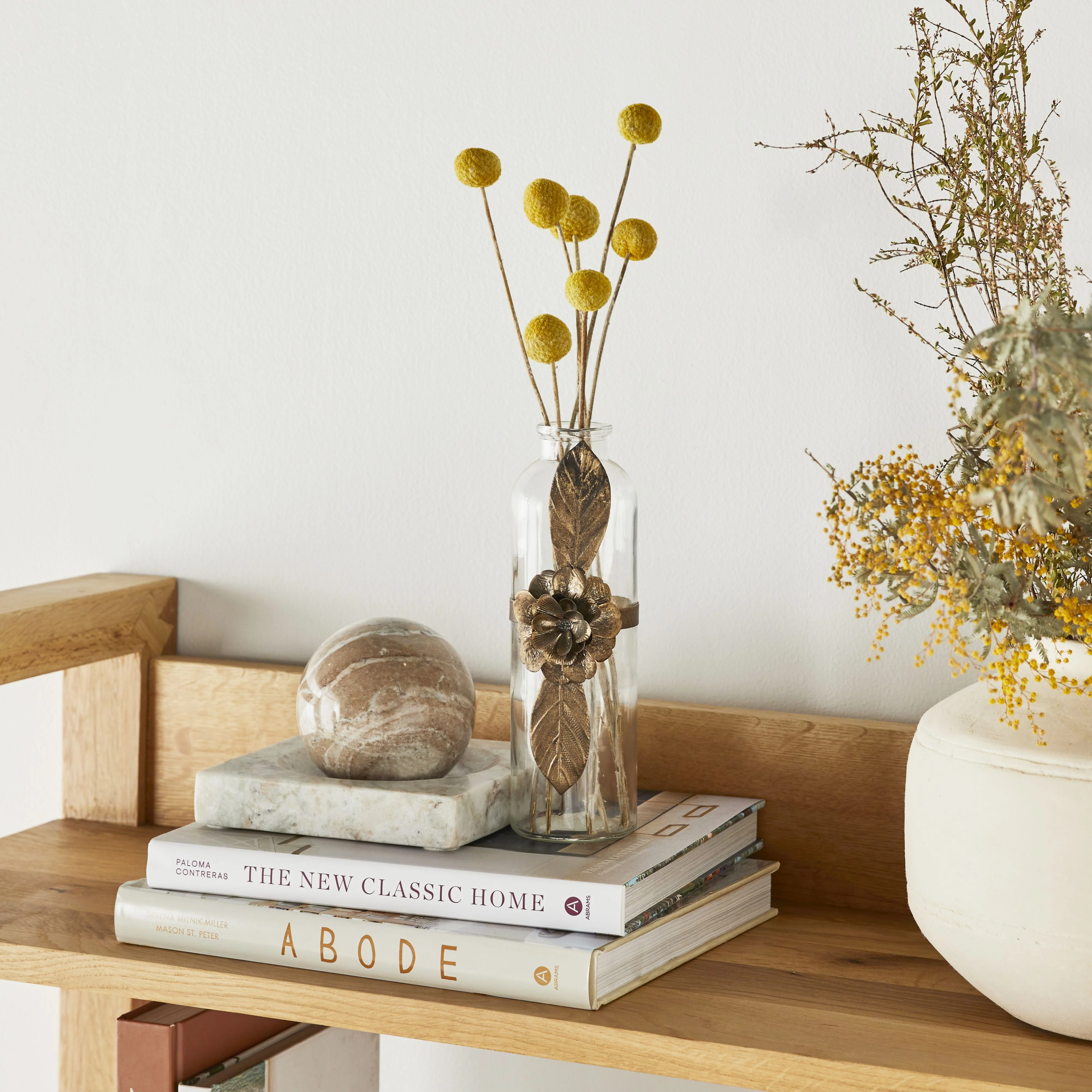 Flower Wrapped Vase 21.5x8.5x6.5cm - Image 3