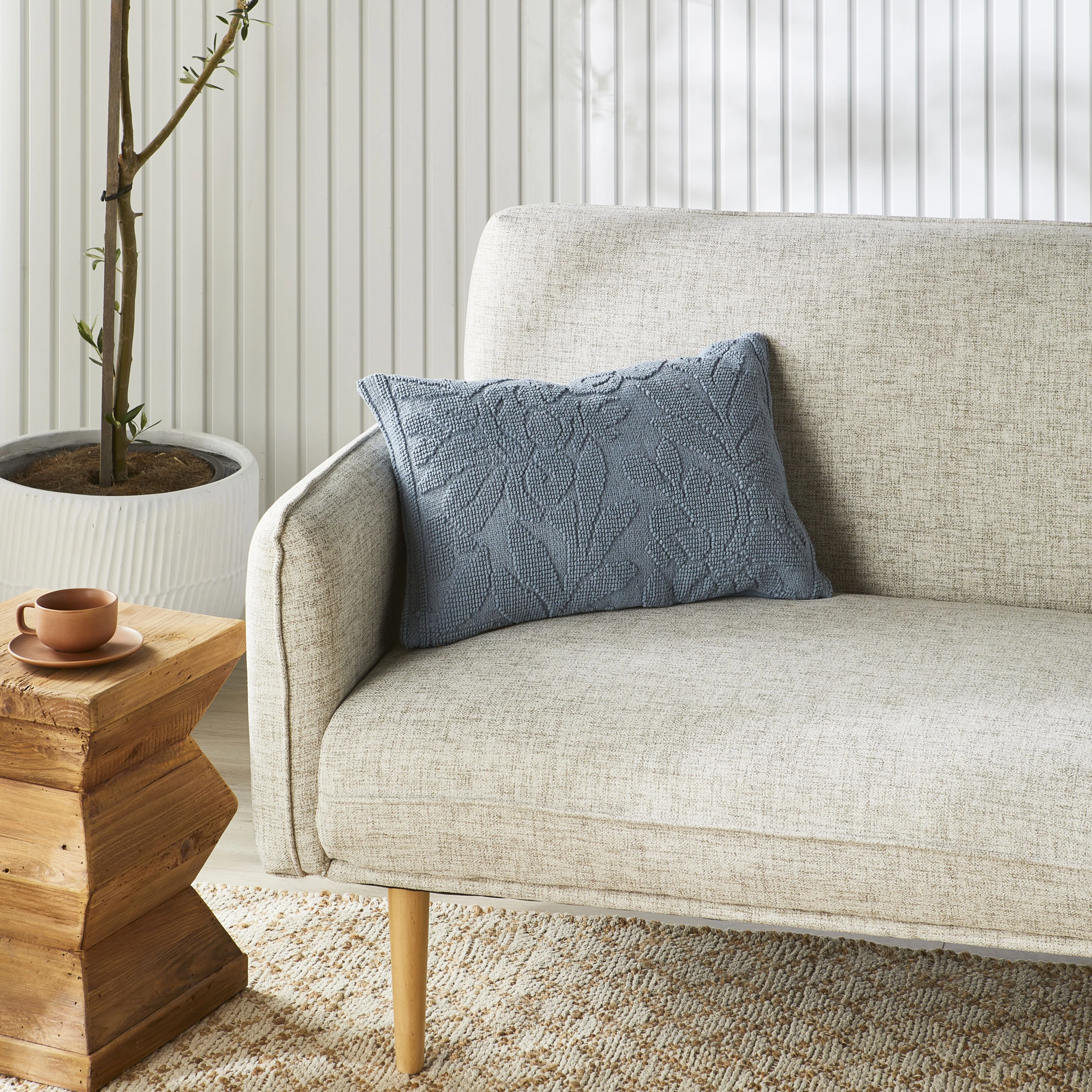 Foliage Shadow Cushion 35x55cm - Image 4